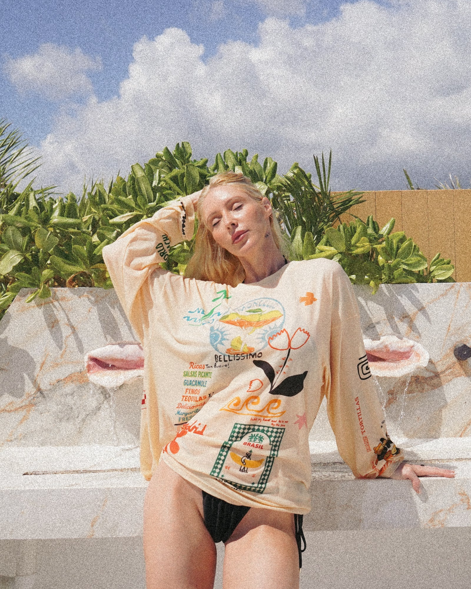 Postcards of Summer Long Sleeve Tee THE TALES