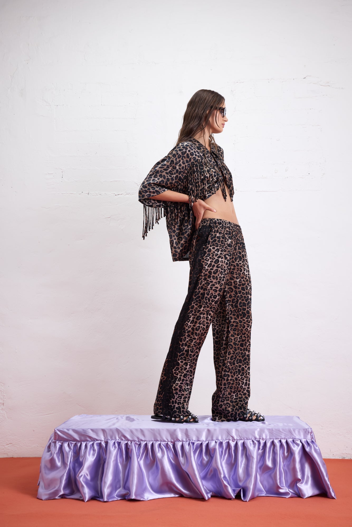 Ibiza Animal Fringed Shirt THE TALES