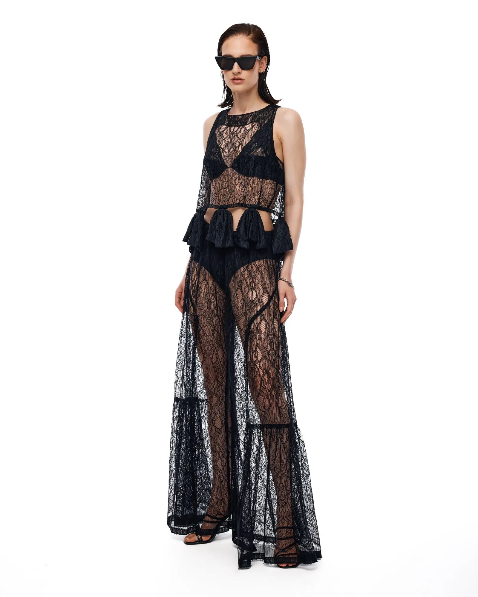 Chantilly Lace Peasant Pants by THE TALES - product photo