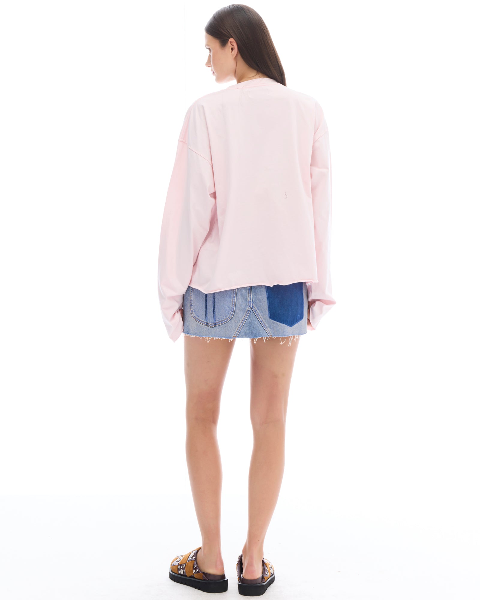 We Love Velvet Heart Long Sleeve Tee