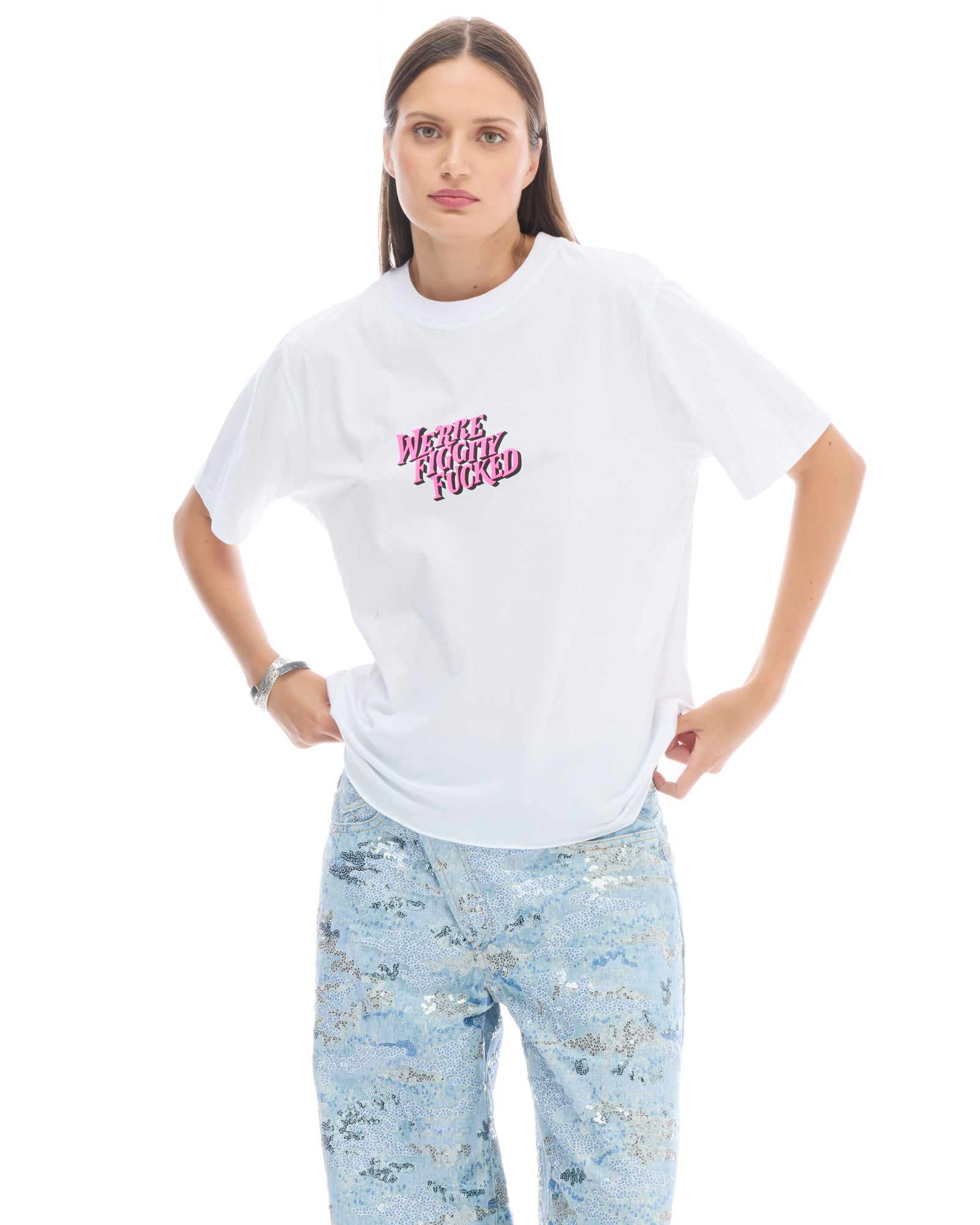 We're Figgity Fucked Tee