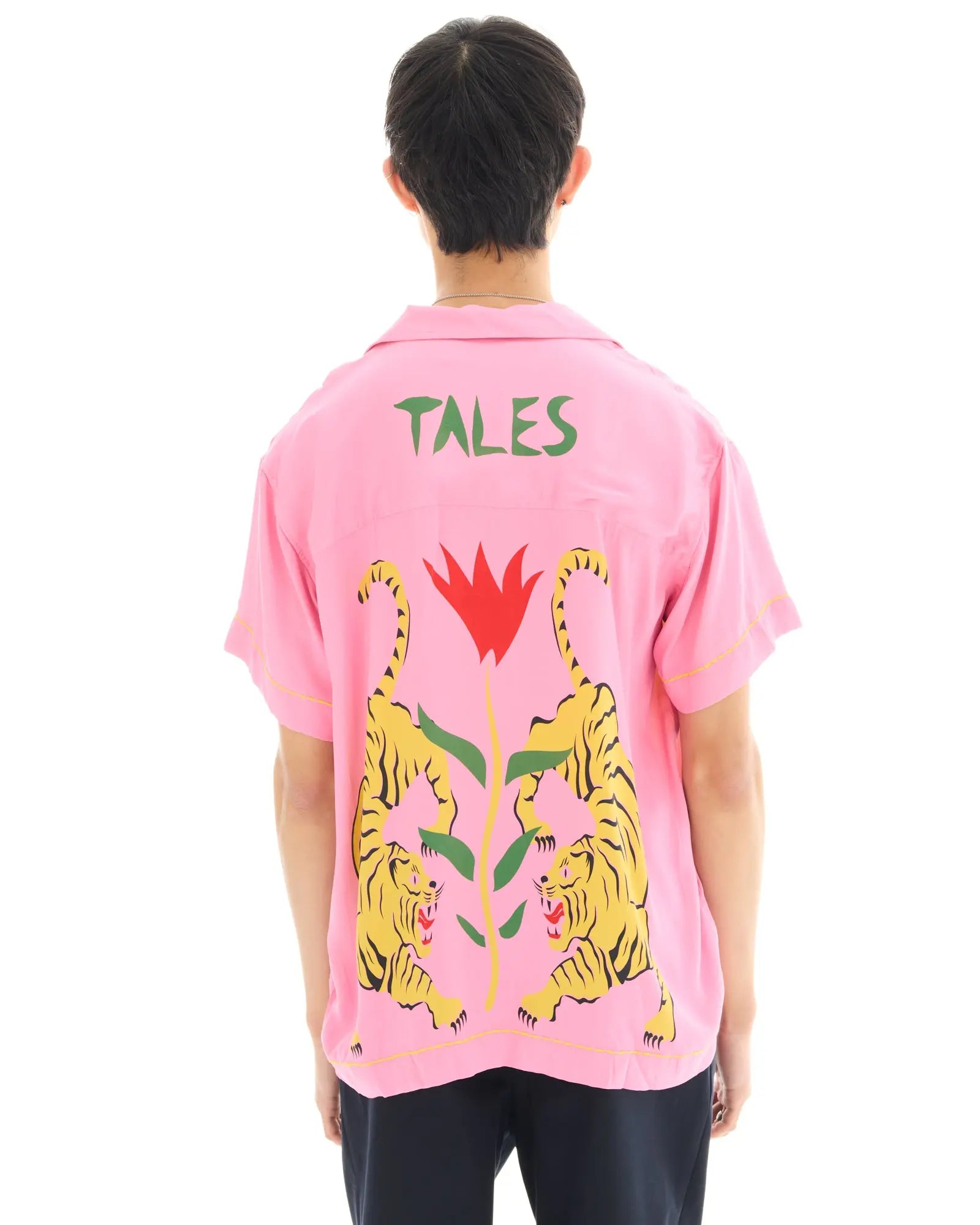 Crouching Tiger Silk Shirt by THE TALES - product photo