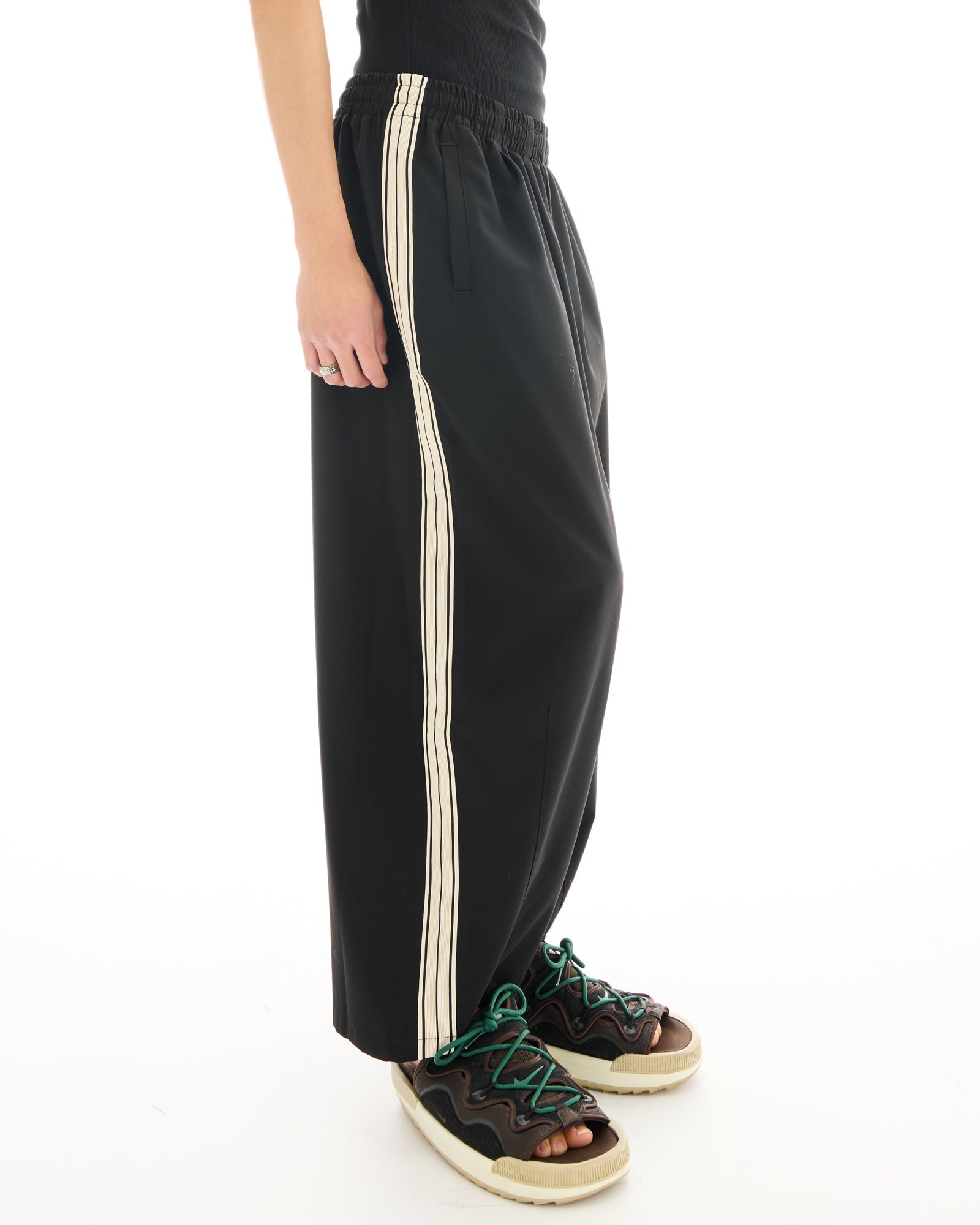 The Suited Harajuku Black Track Pant THE TALES