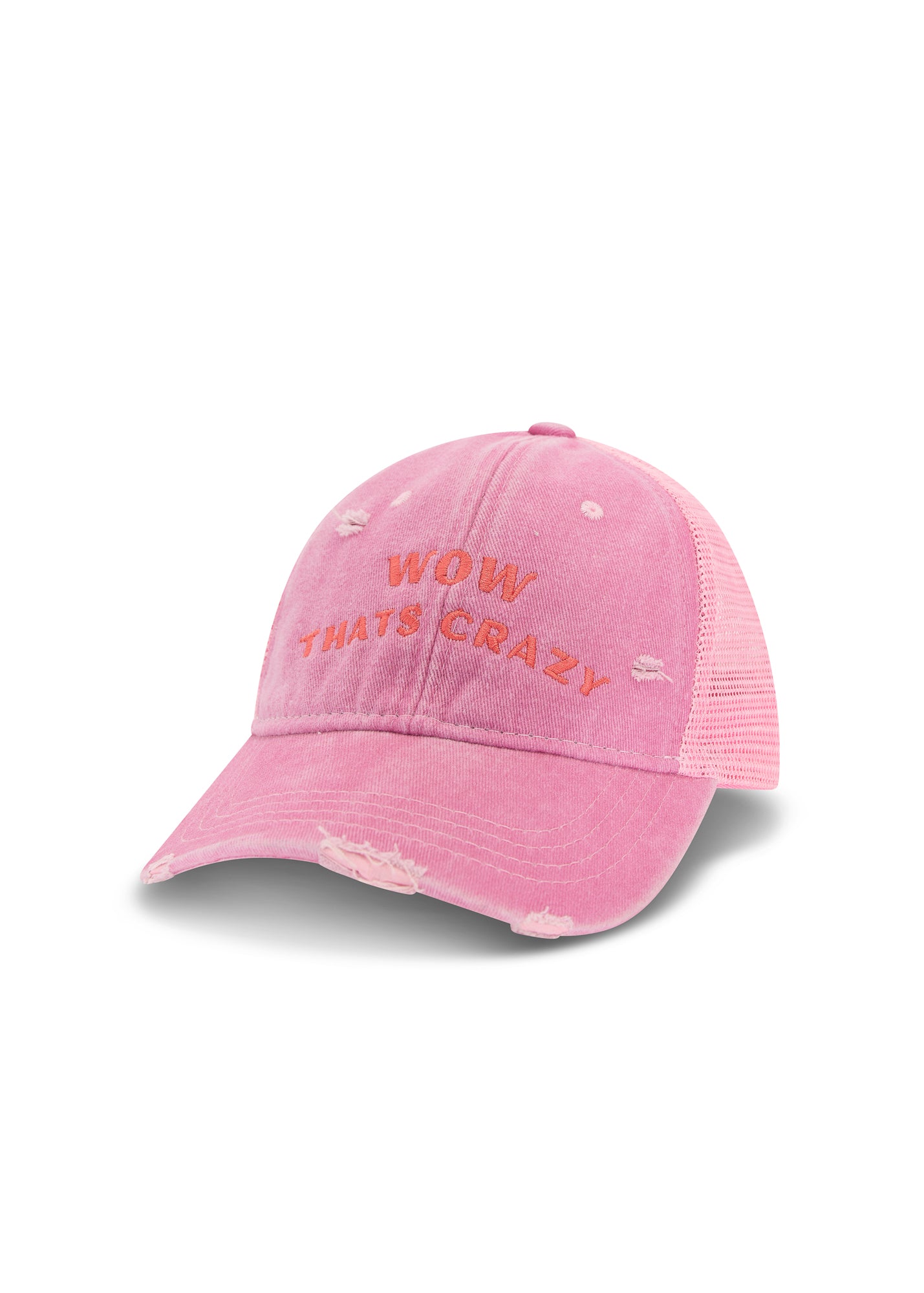 Wow Thats Crazy Trucker Cap by THE TALES - front view