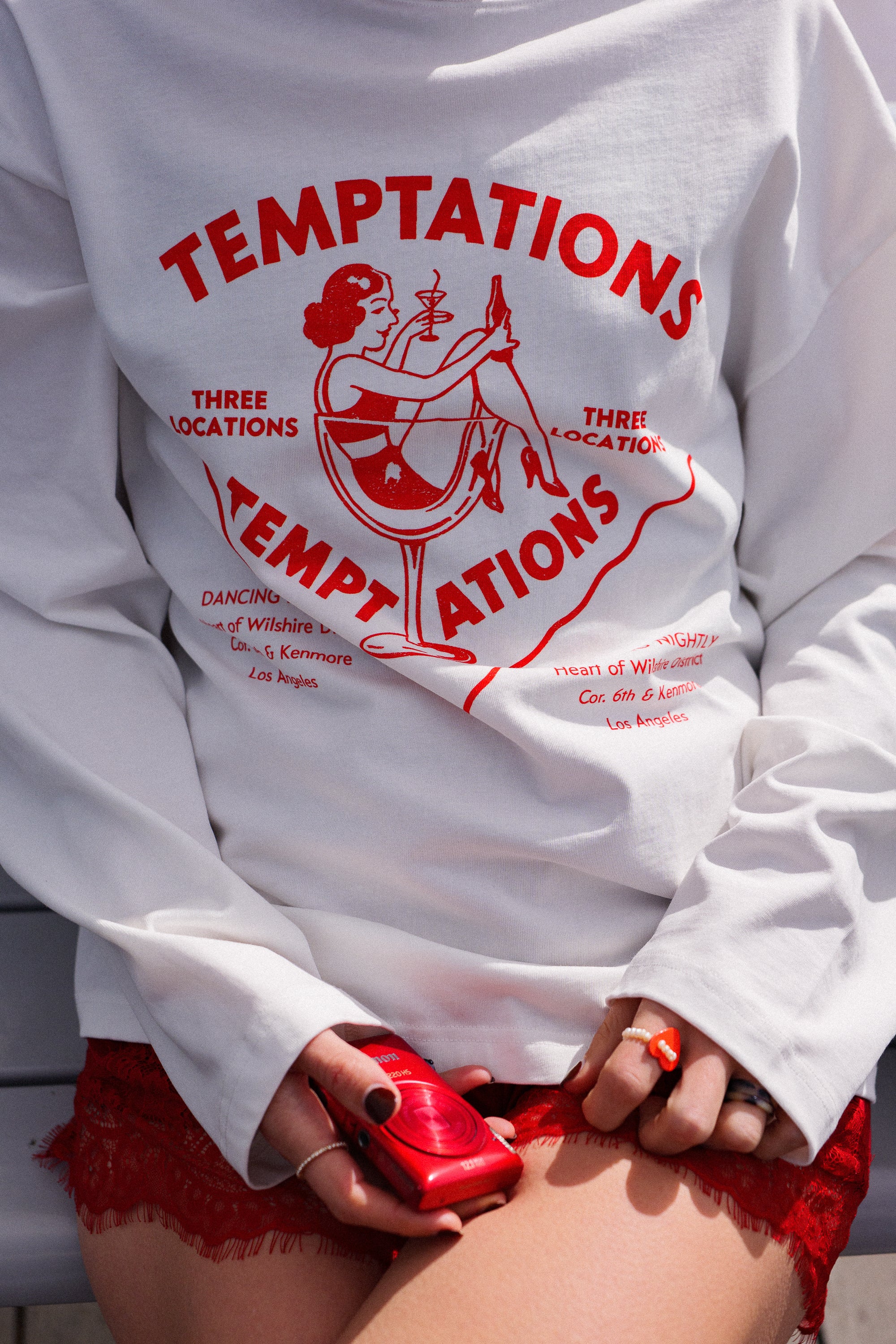 Temptations Long Sleeve Tee THE TALES