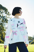 The Animal Illustrated Long Sleeve Tee
