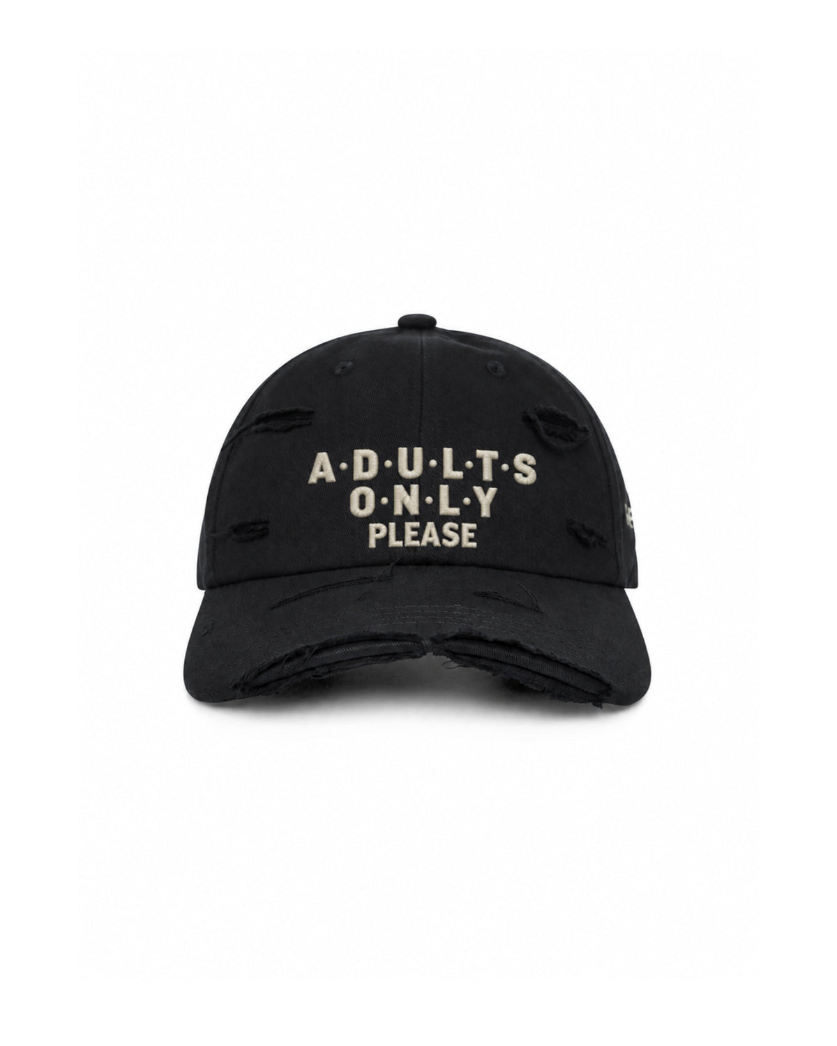 Adults Only Please Destroyed Dad Cap THE TALES