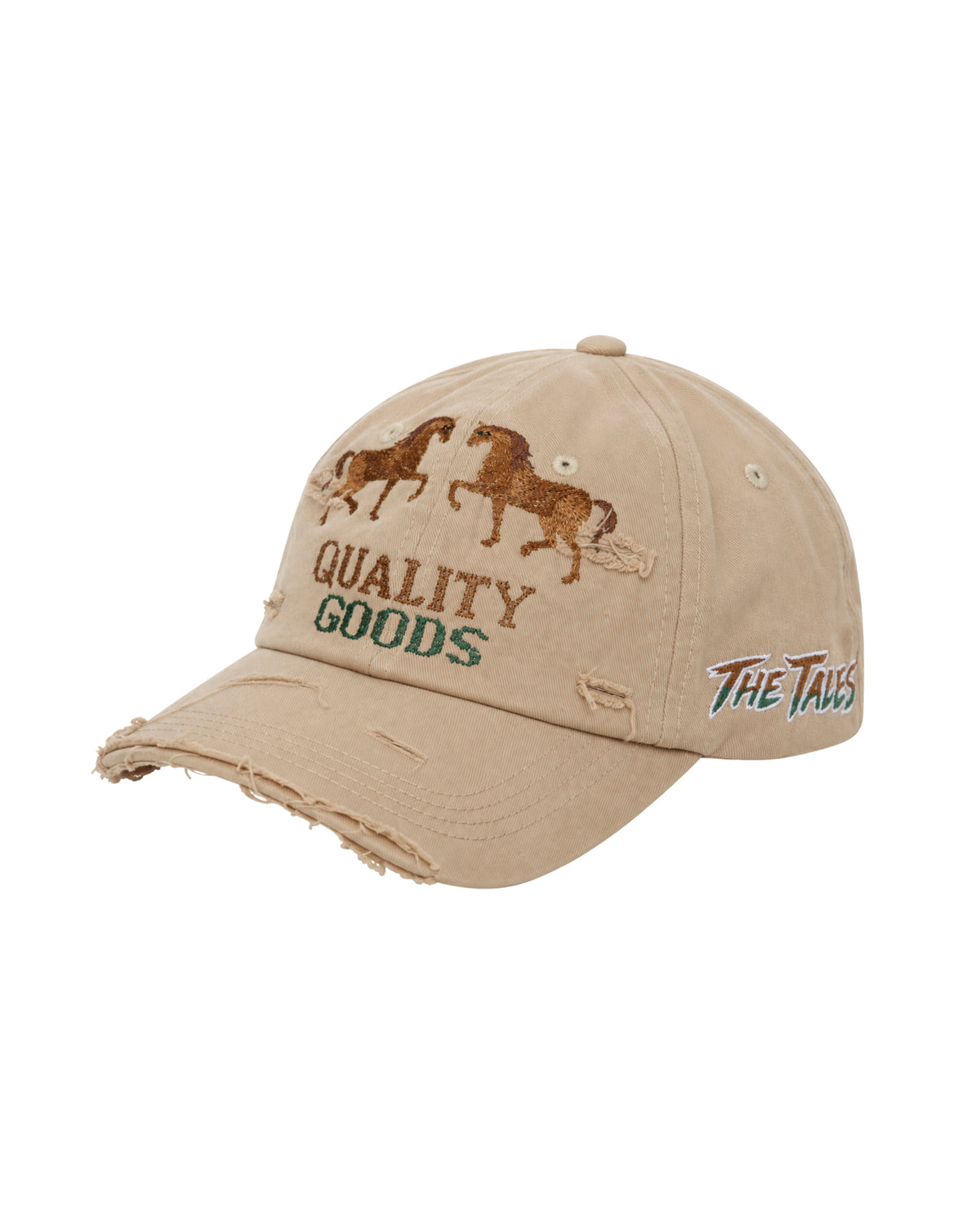 Quality Goods Destroyed Dad Cap THE TALES