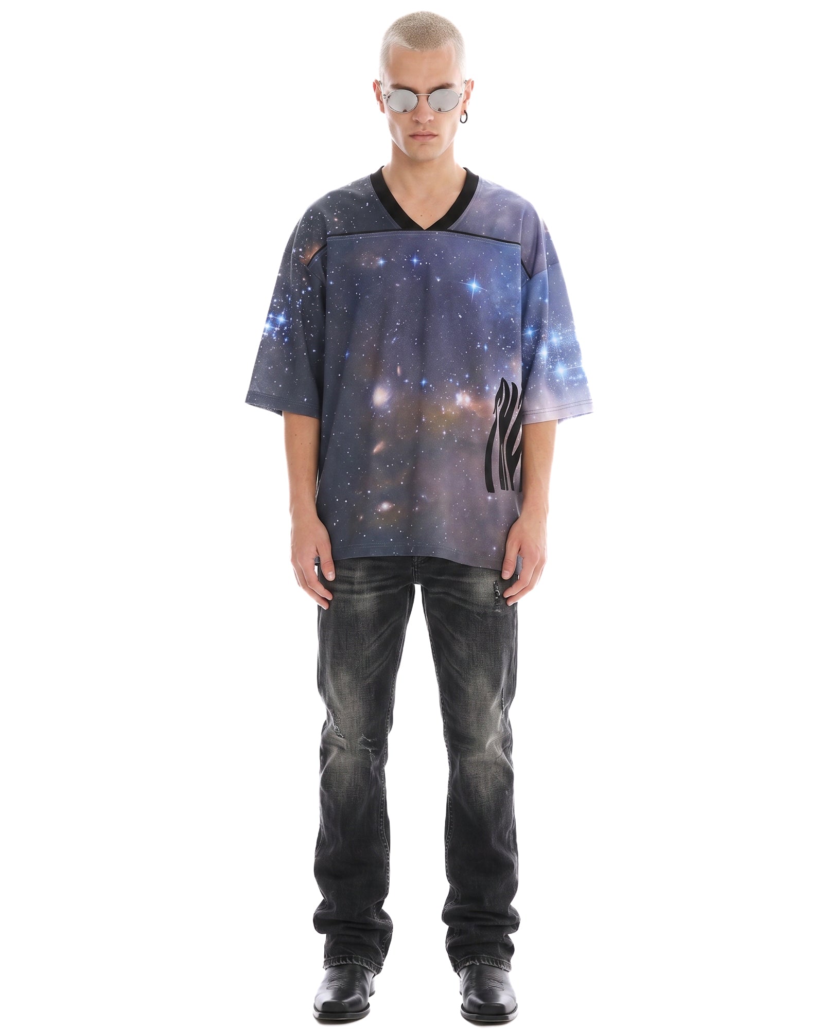 Recycled Celestial Football Jersey