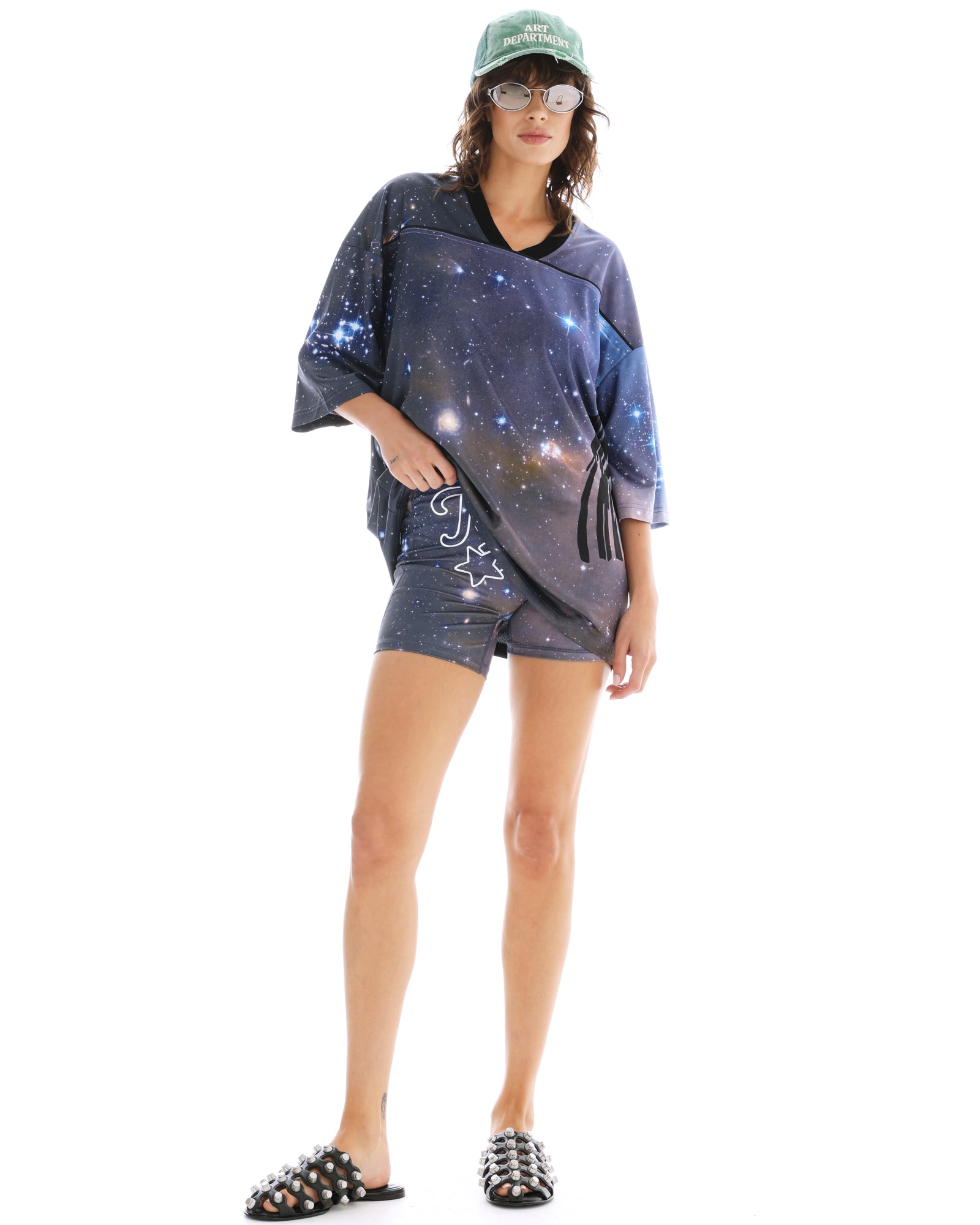Recycled Celestial Football Jersey