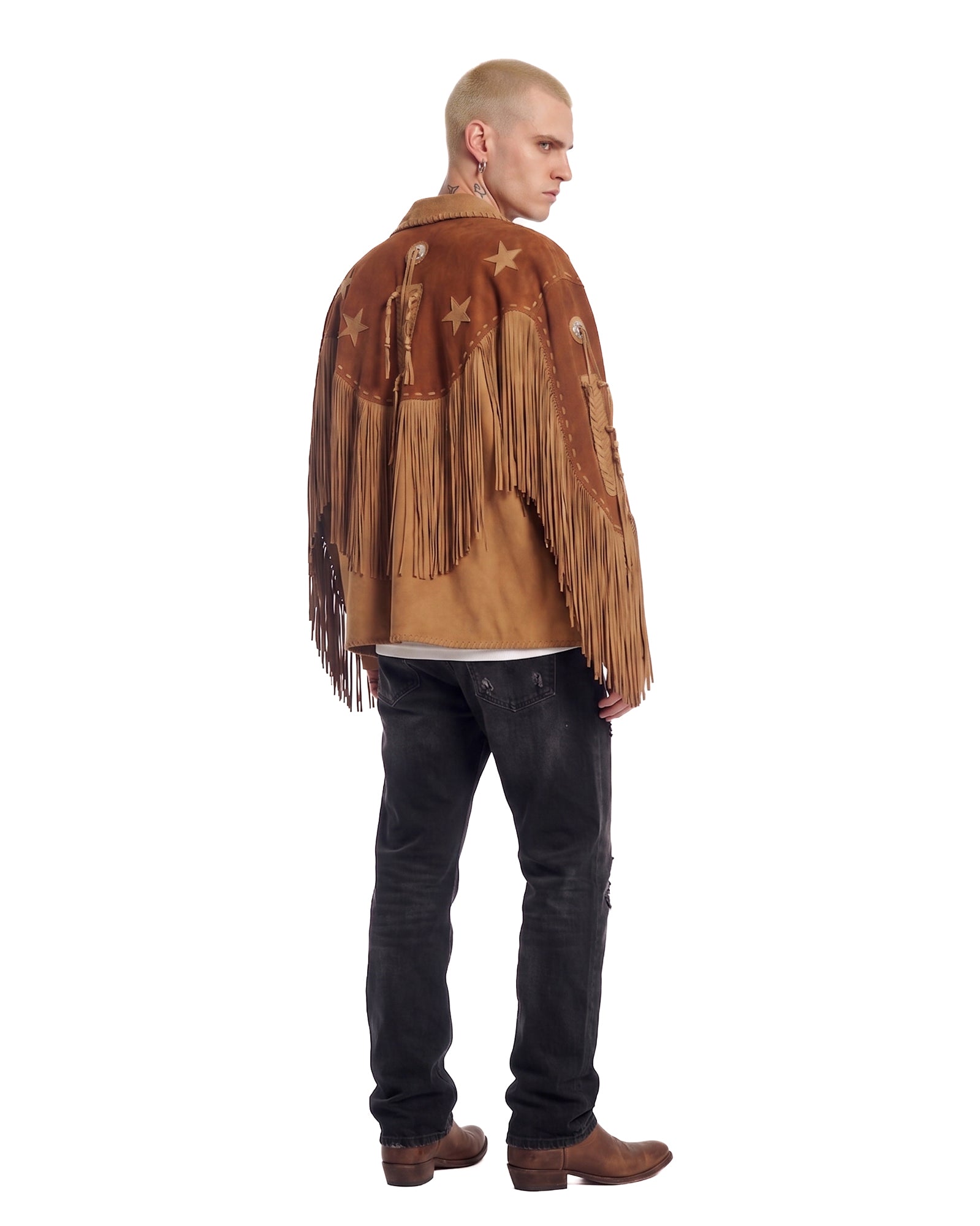 The Tales Fringed Suede Jacket