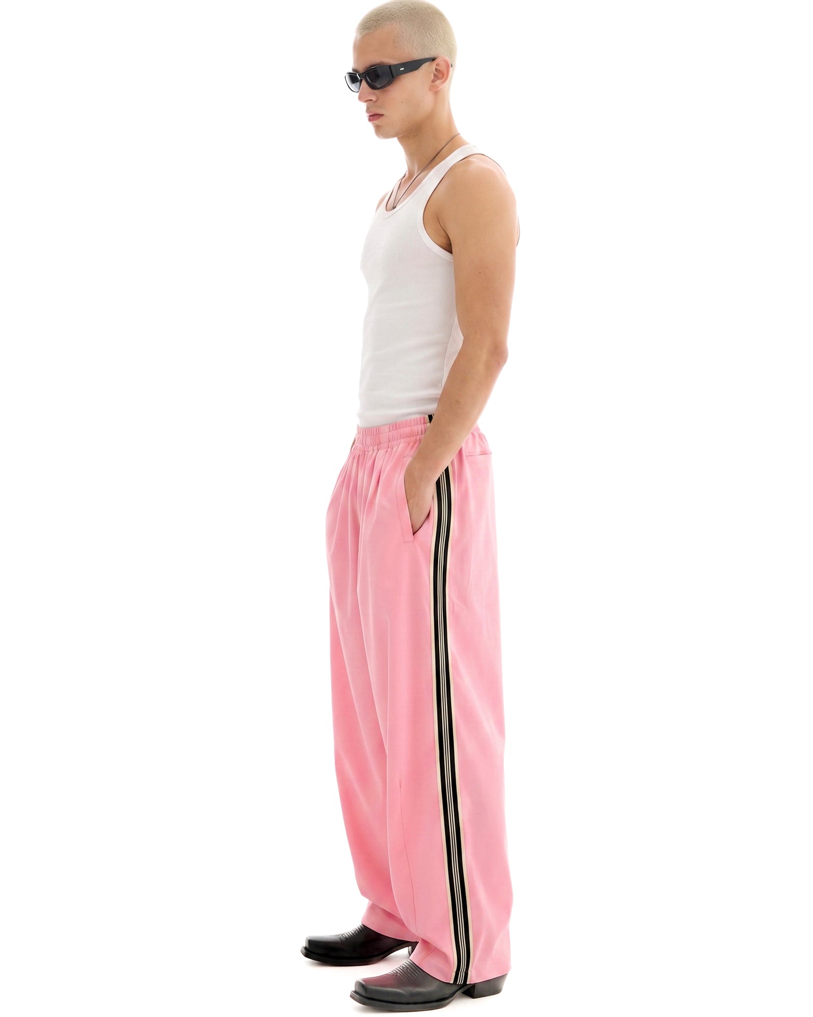 The Suited Harajuku Pink Track Pant THE TALES