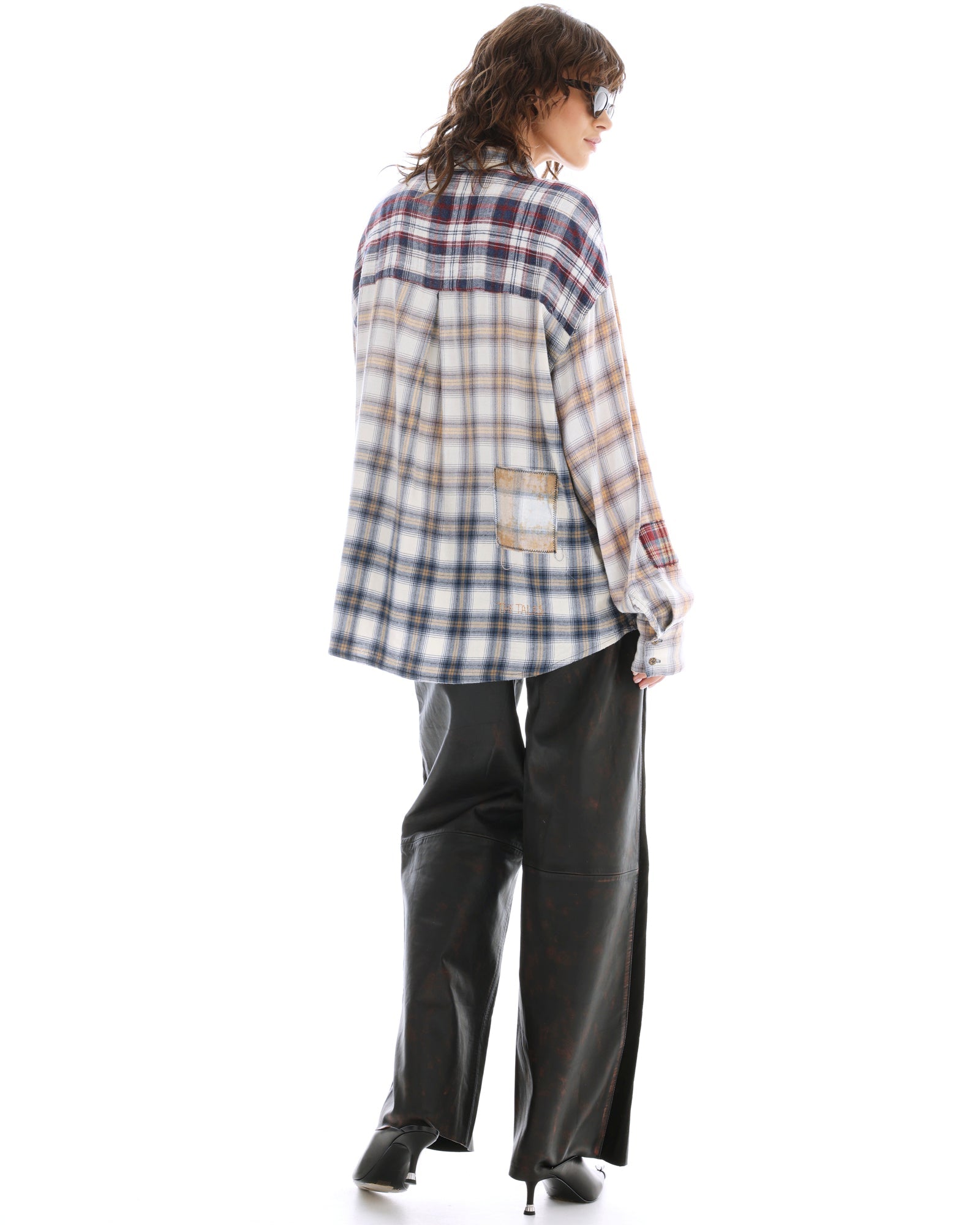 Patched Up Western Shirt by THE TALES - product photo