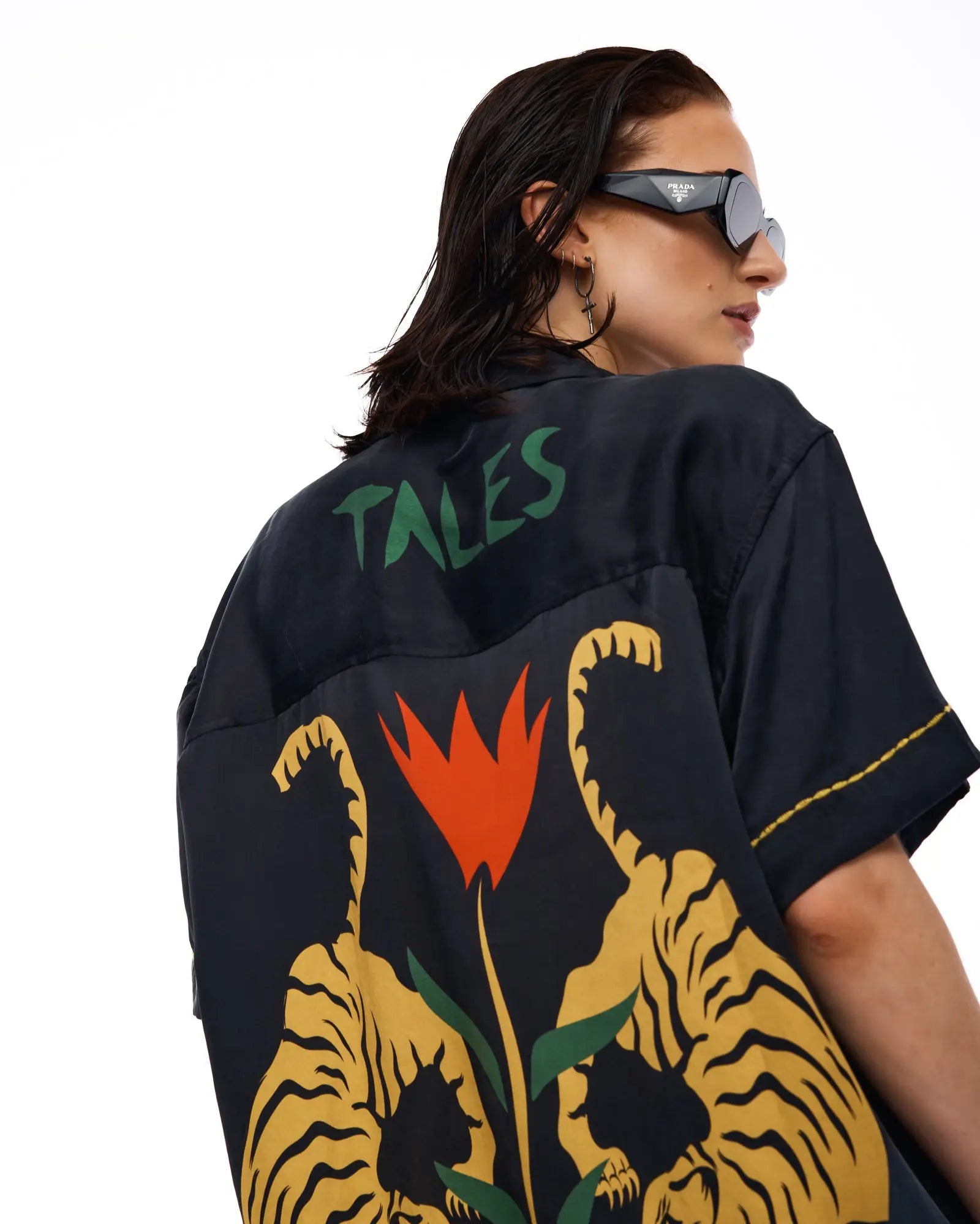Crouching Tiger Silk Shirt THE TALES