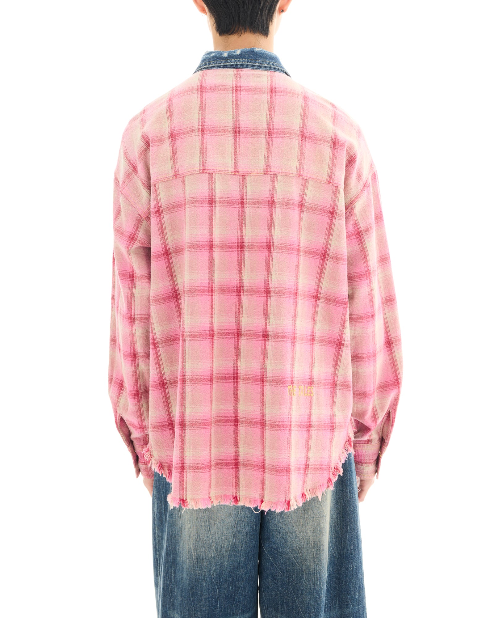Utility Flannel And Denim Shirt