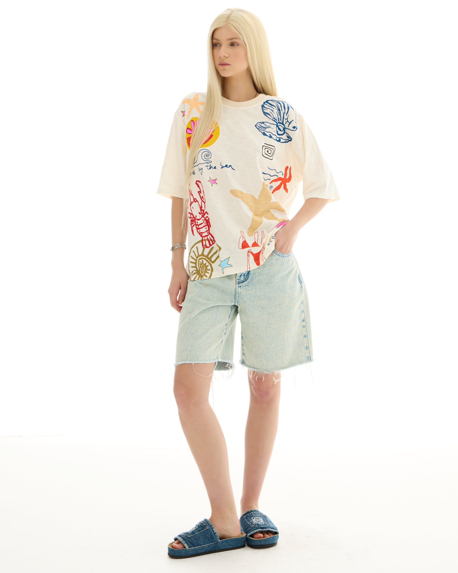 My Illustrated Seaside Tee THE TALES