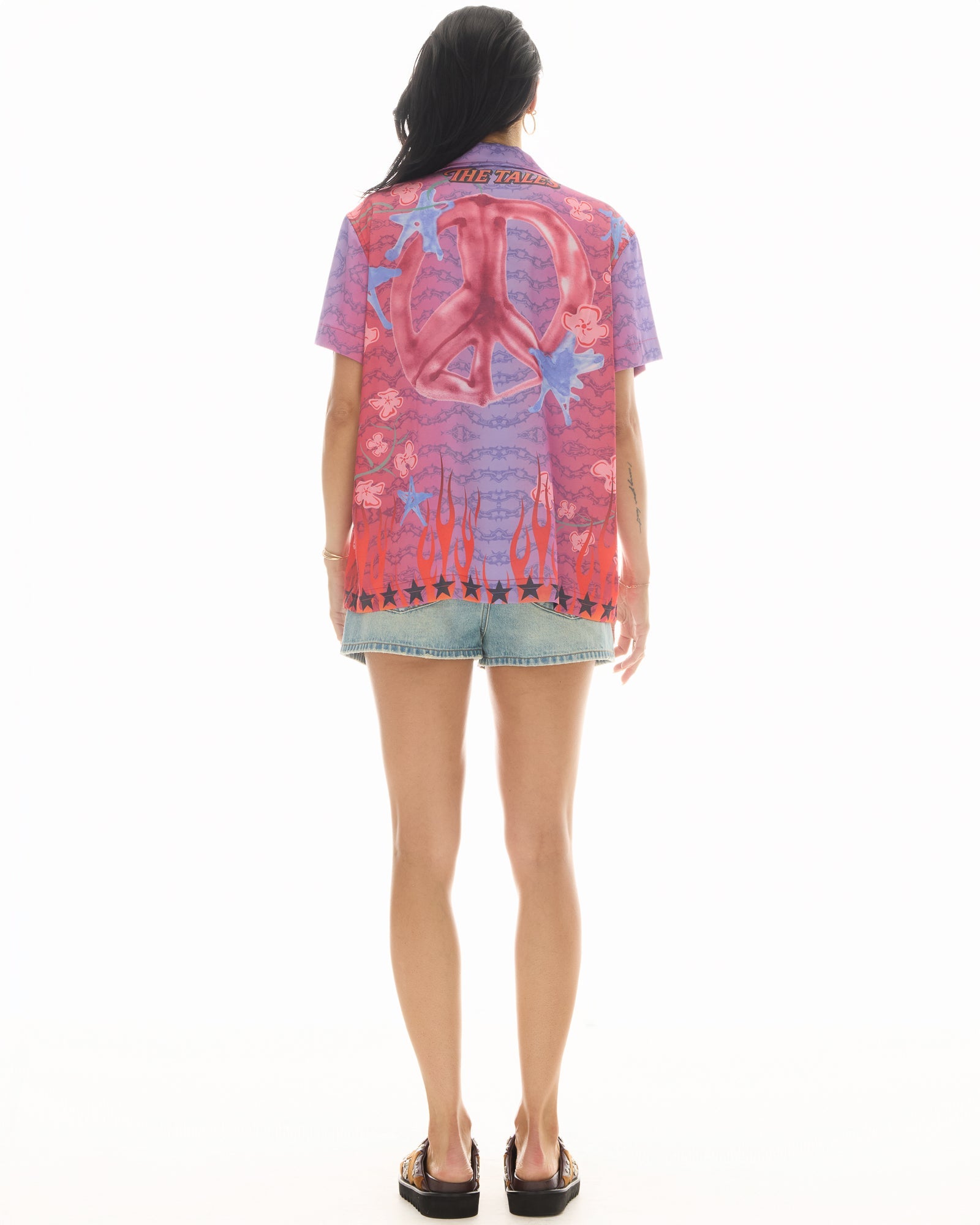 Chained Peace Camp Shirt by THE TALES - product photo