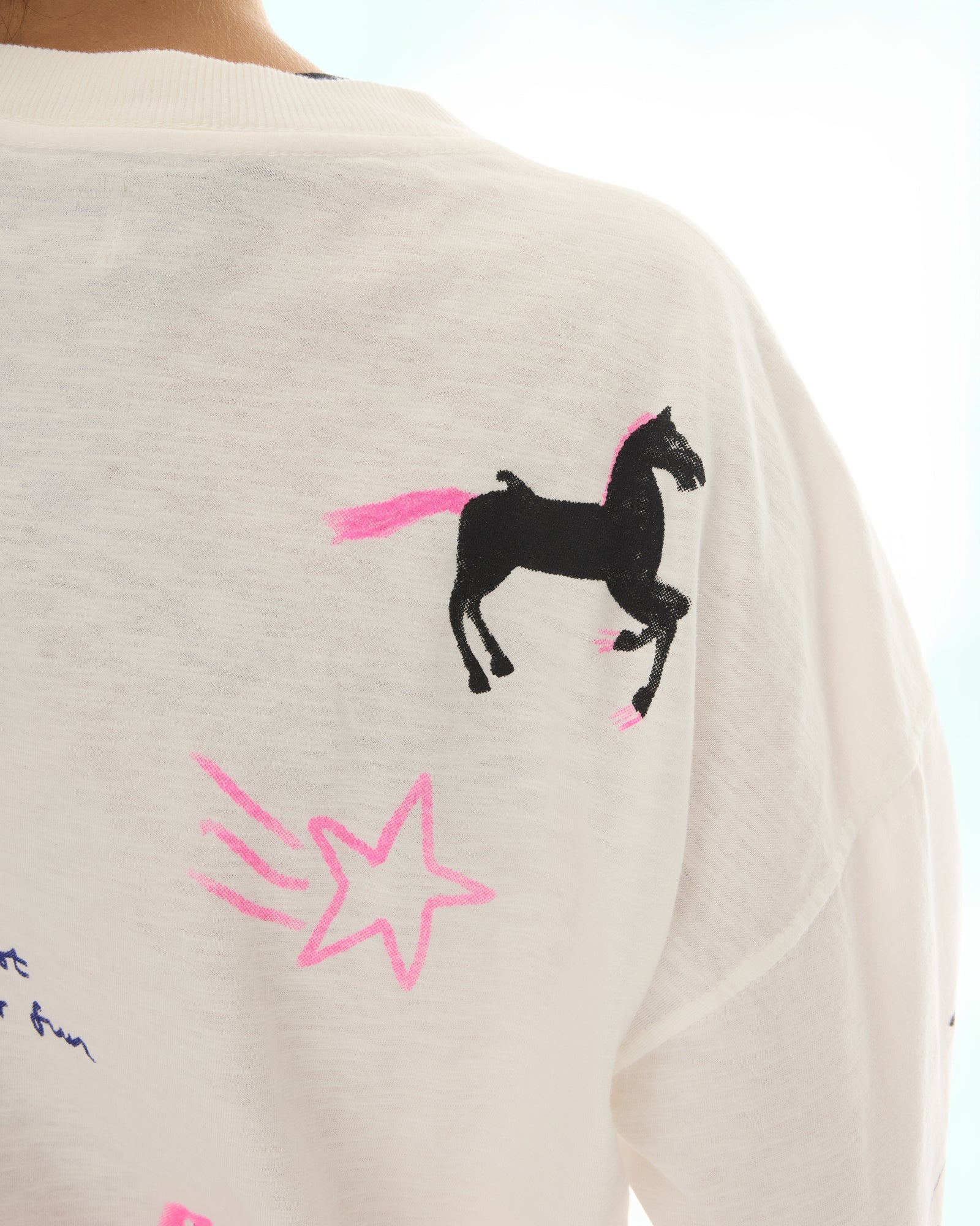 The Animal Illustrated Long Sleeve Tee by THE TALES - product photo