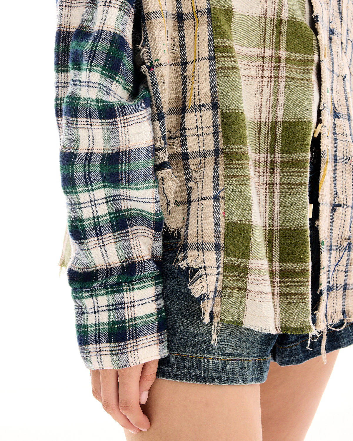 Reworked Artist Check Shirt