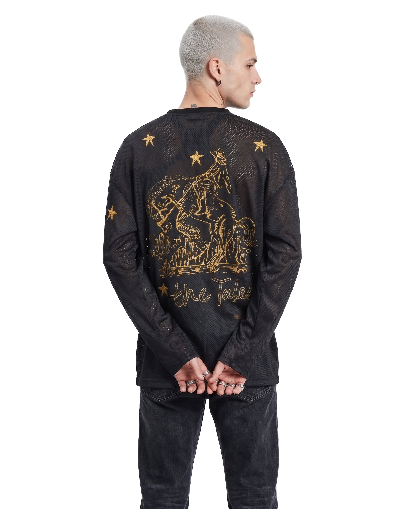 Cowboy Long Sleeve Football Jersey