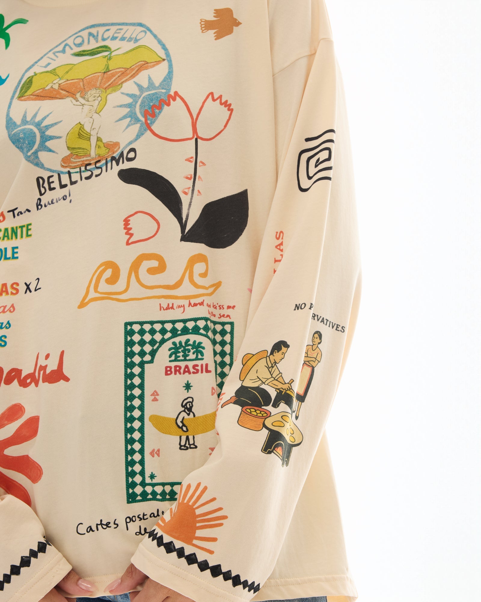 Postcards of Summer Long Sleeve Tee THE TALES