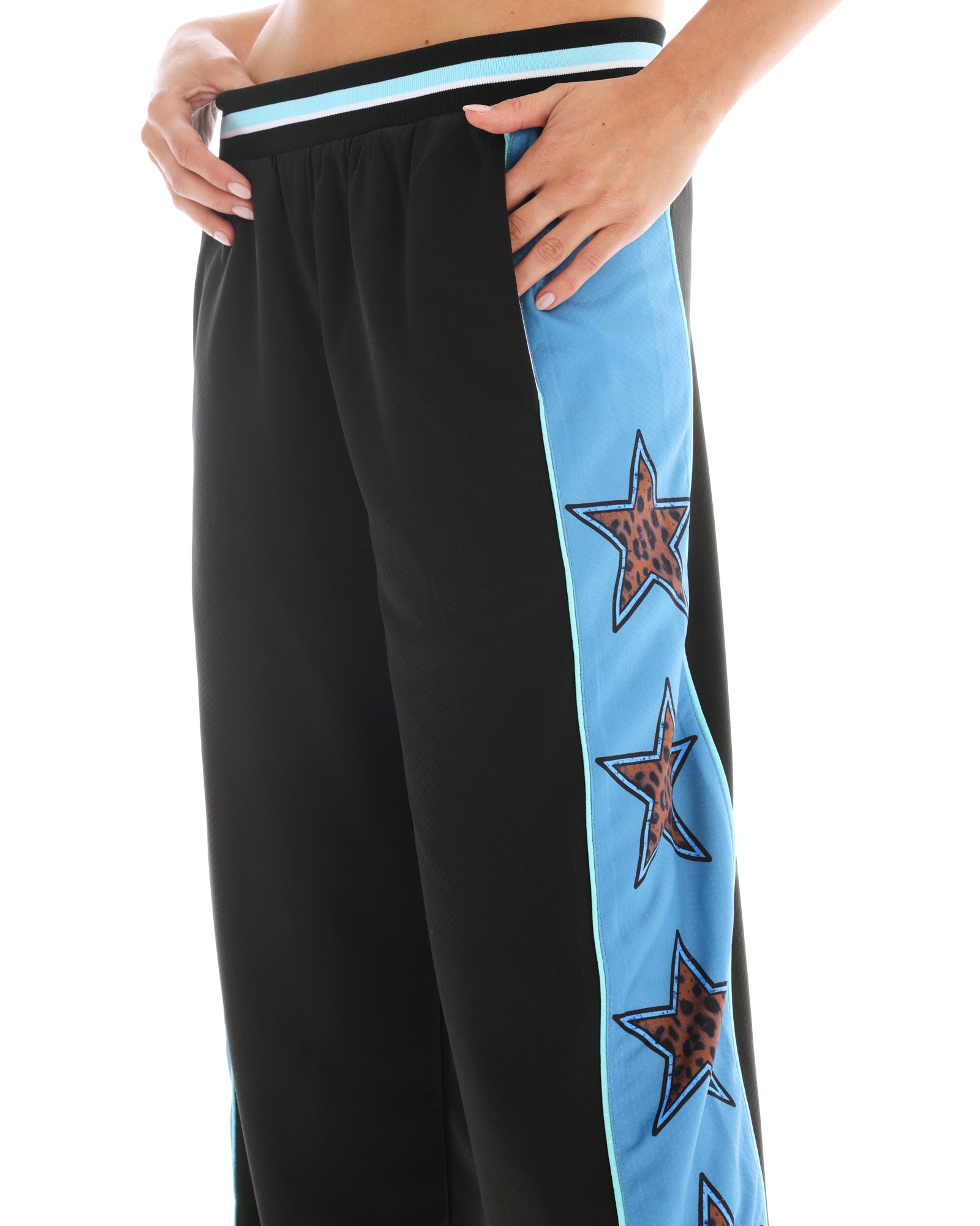 Tales Leopard Star Track Pants