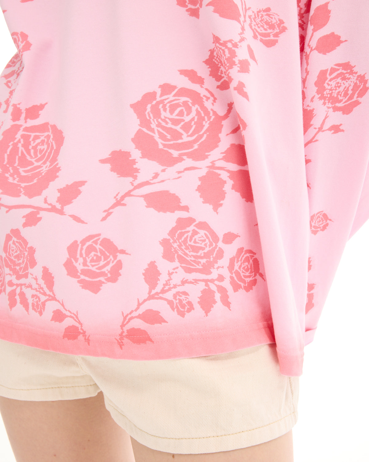 Distorted Rose Long Sleeve Tee THE TALES