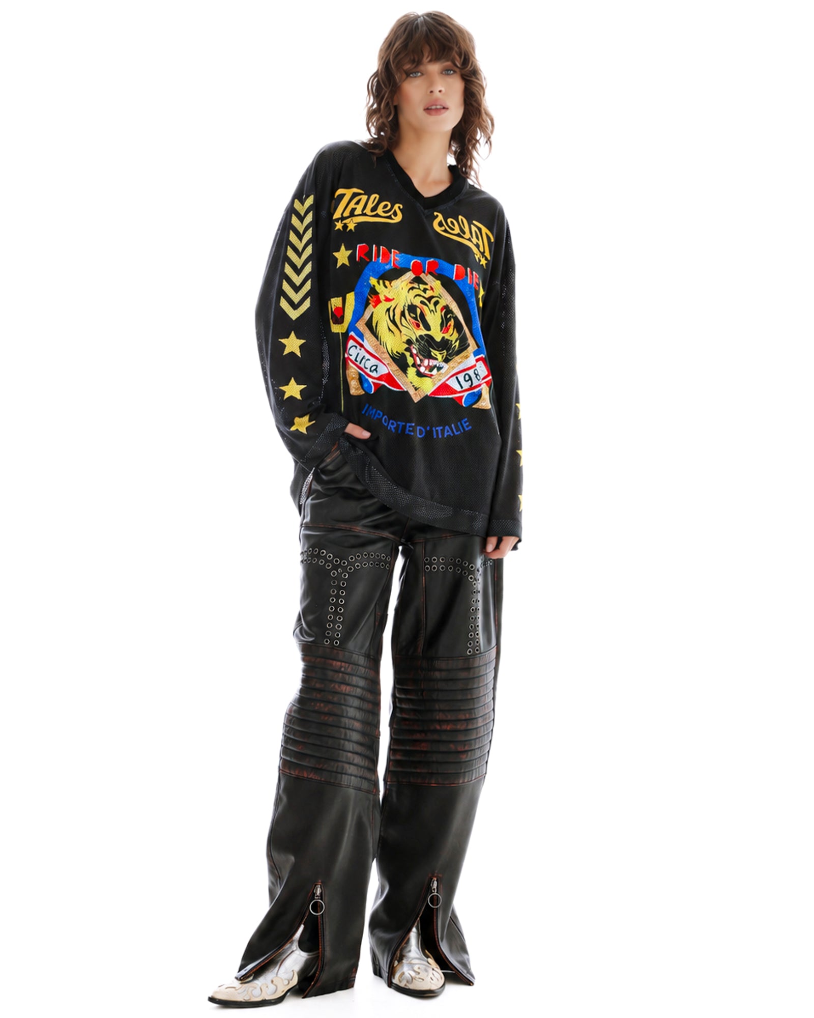 Ride Or Die Mesh Football Jersey