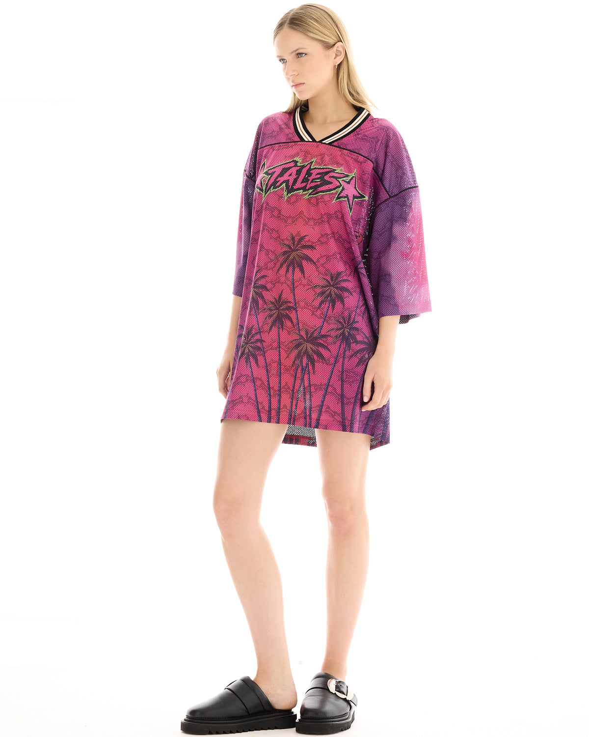 Sunset Miami Football Jersey Dress