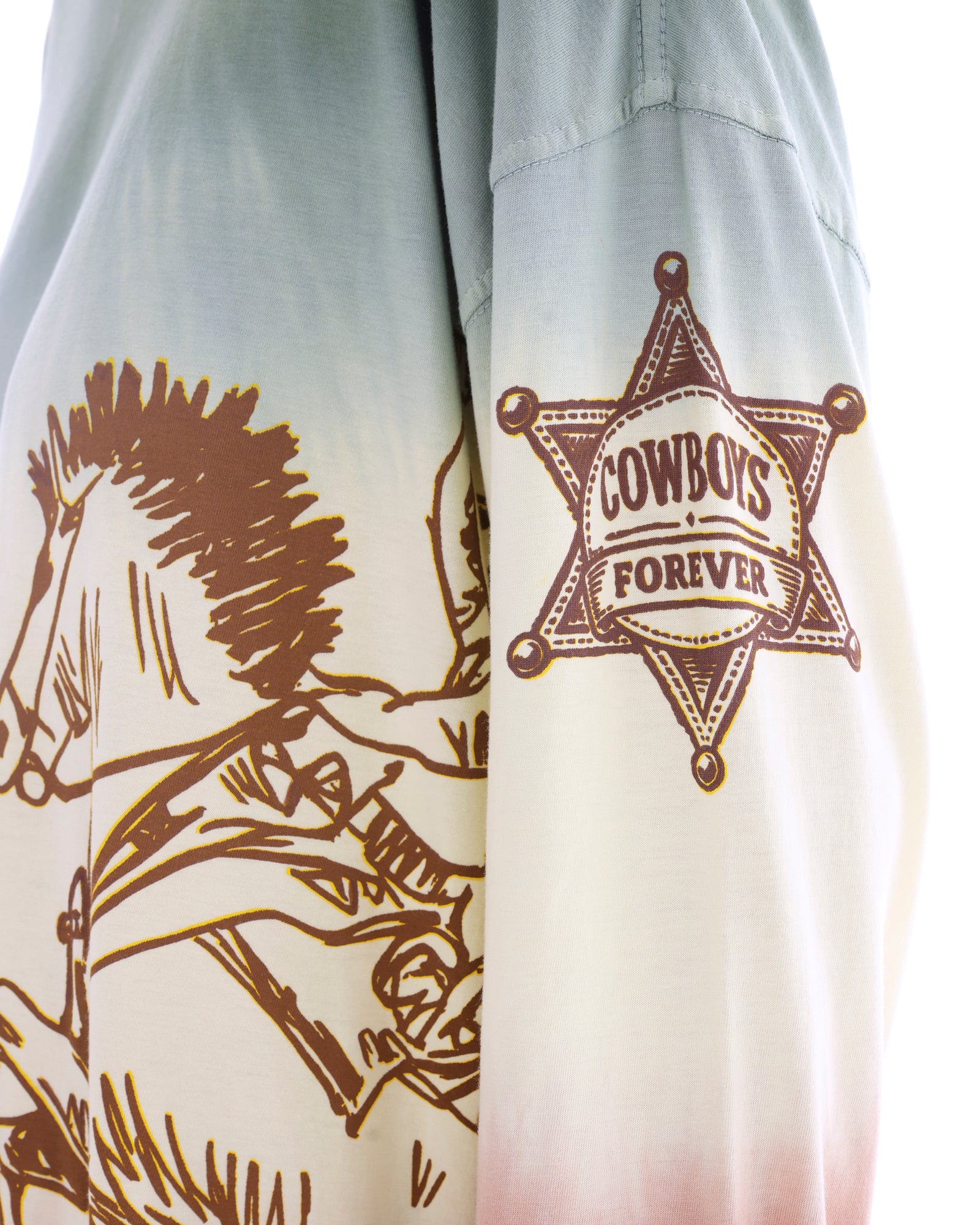 Cowboys Forever Tie Dye Long Sleeve Tee THE TALES