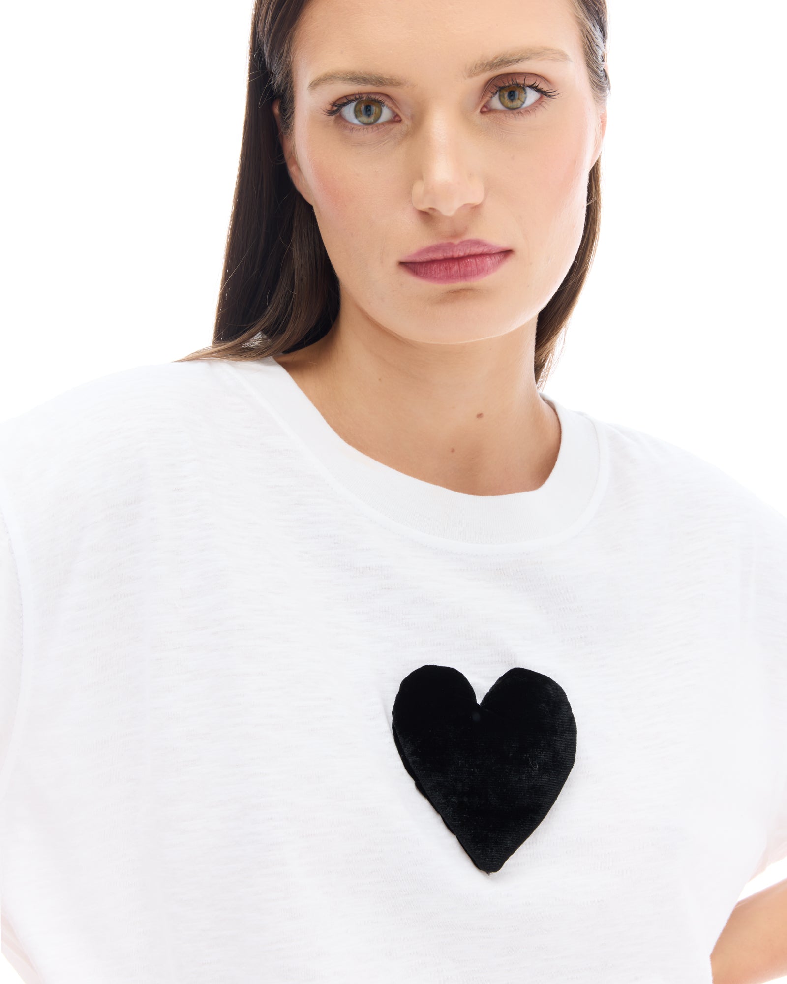 We Love Velvet Heart Street Tee by THE TALES - back view