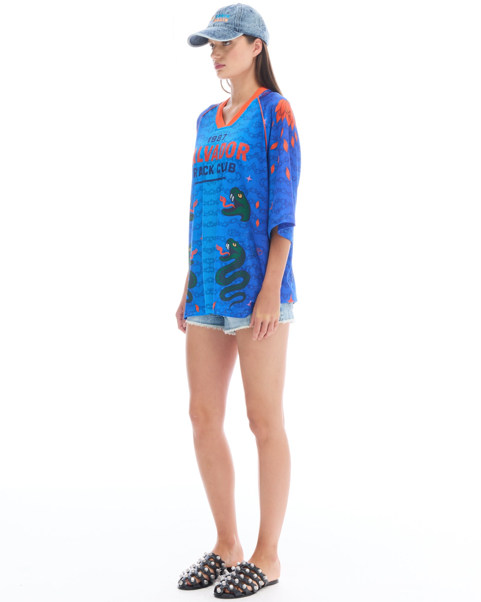Salvador Track Club Football Jersey by THE TALES - back view