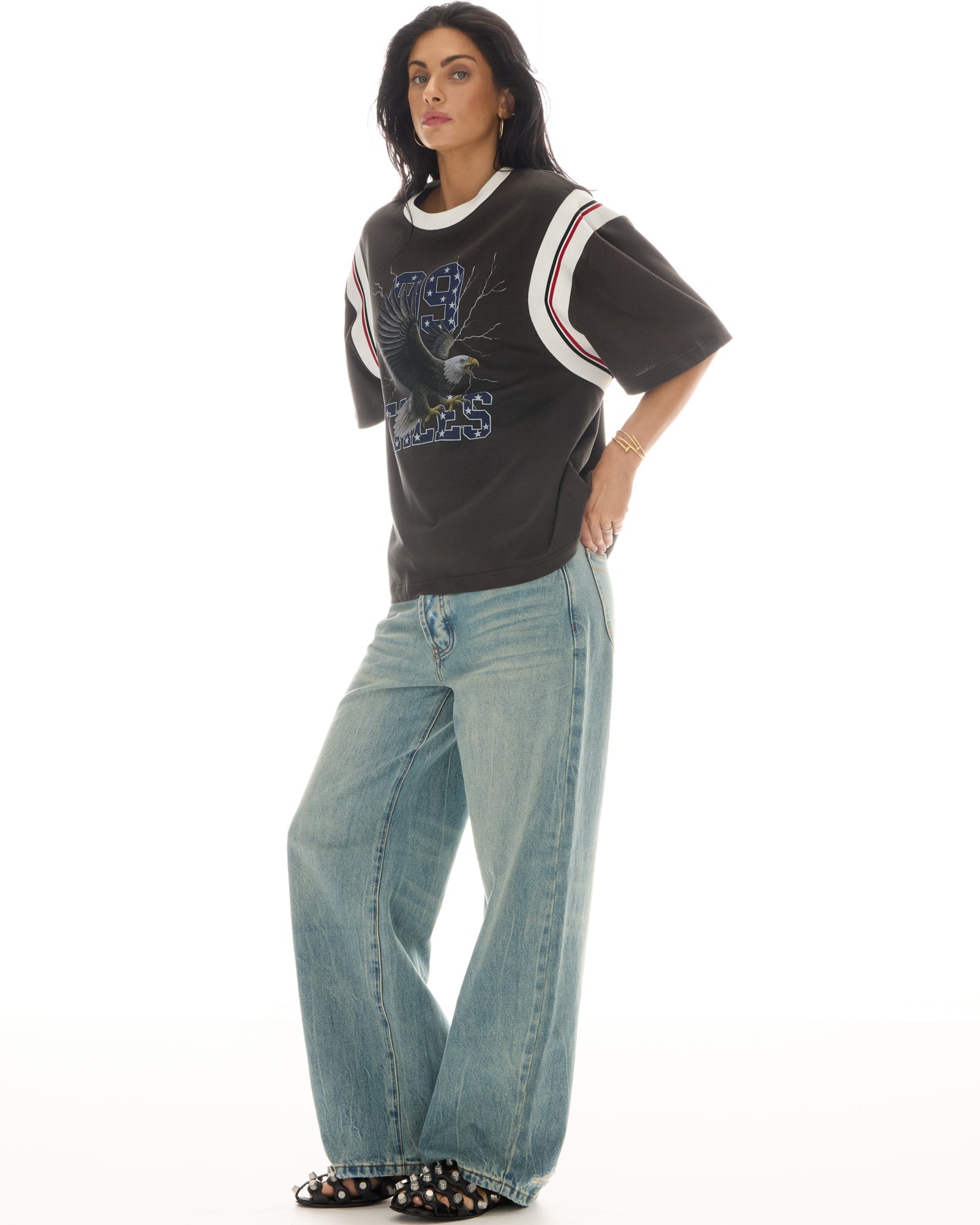 Exaggerated Eagle Sports Tee by THE TALES - product photo