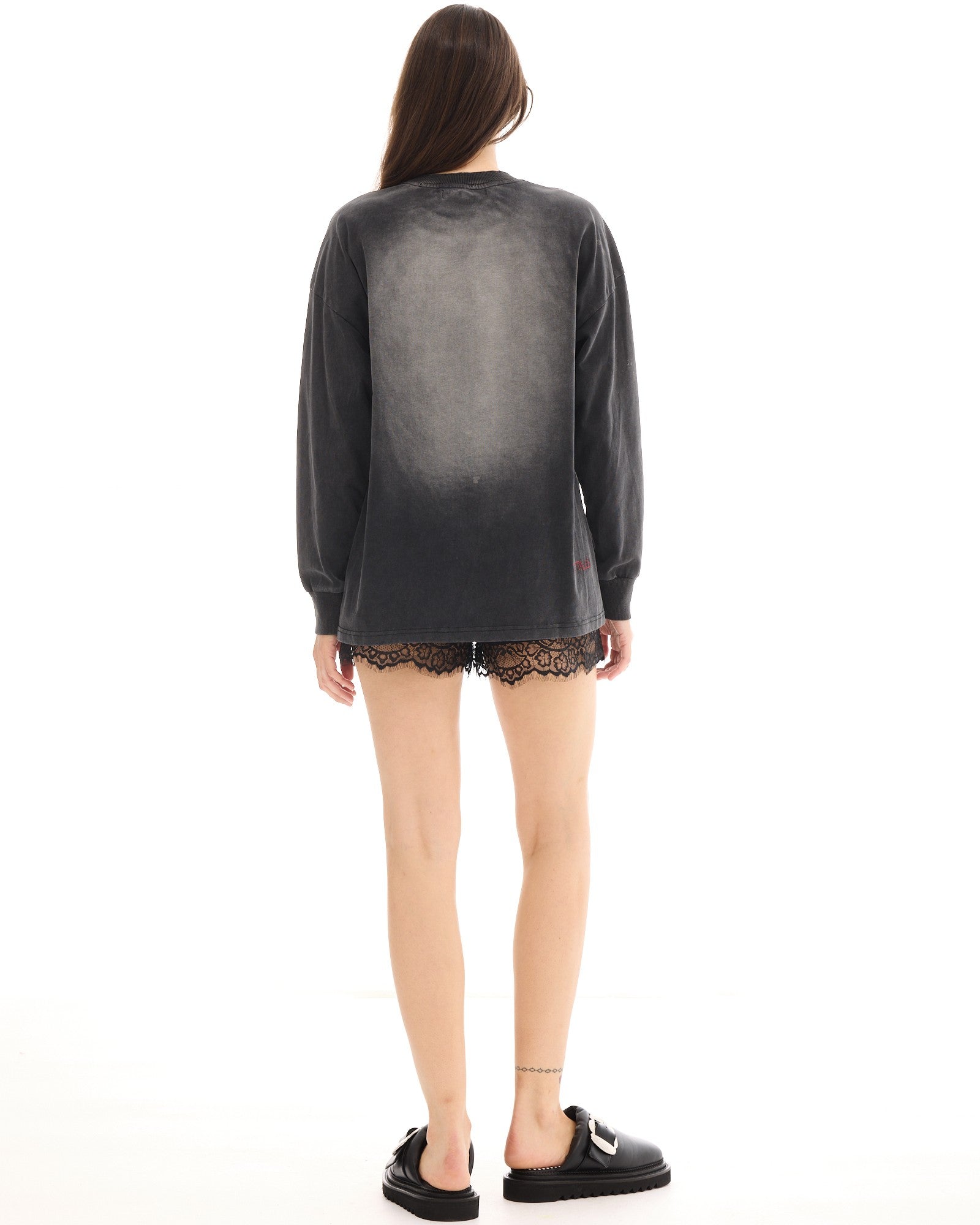 ART DEPARTMENT PIERCED COWBOY LONGSLEEVE TEE - THE TALES T550A