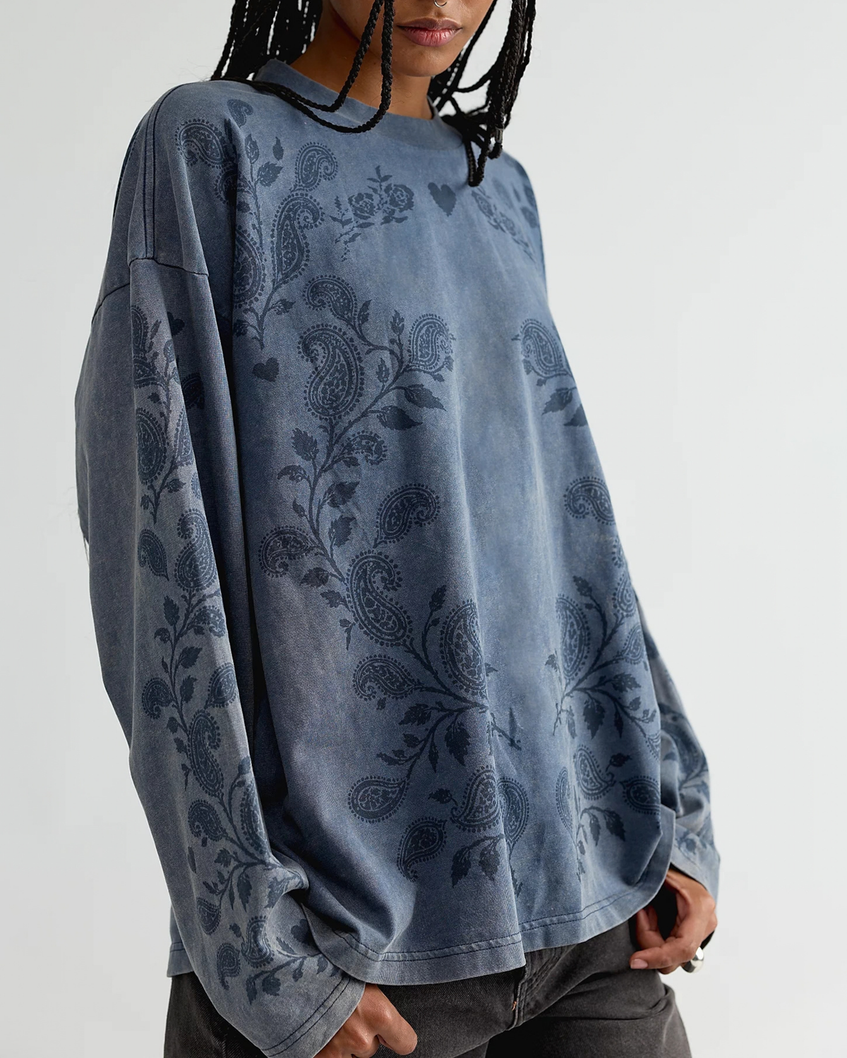 Paisley Long Sleeve Tee THE TALES