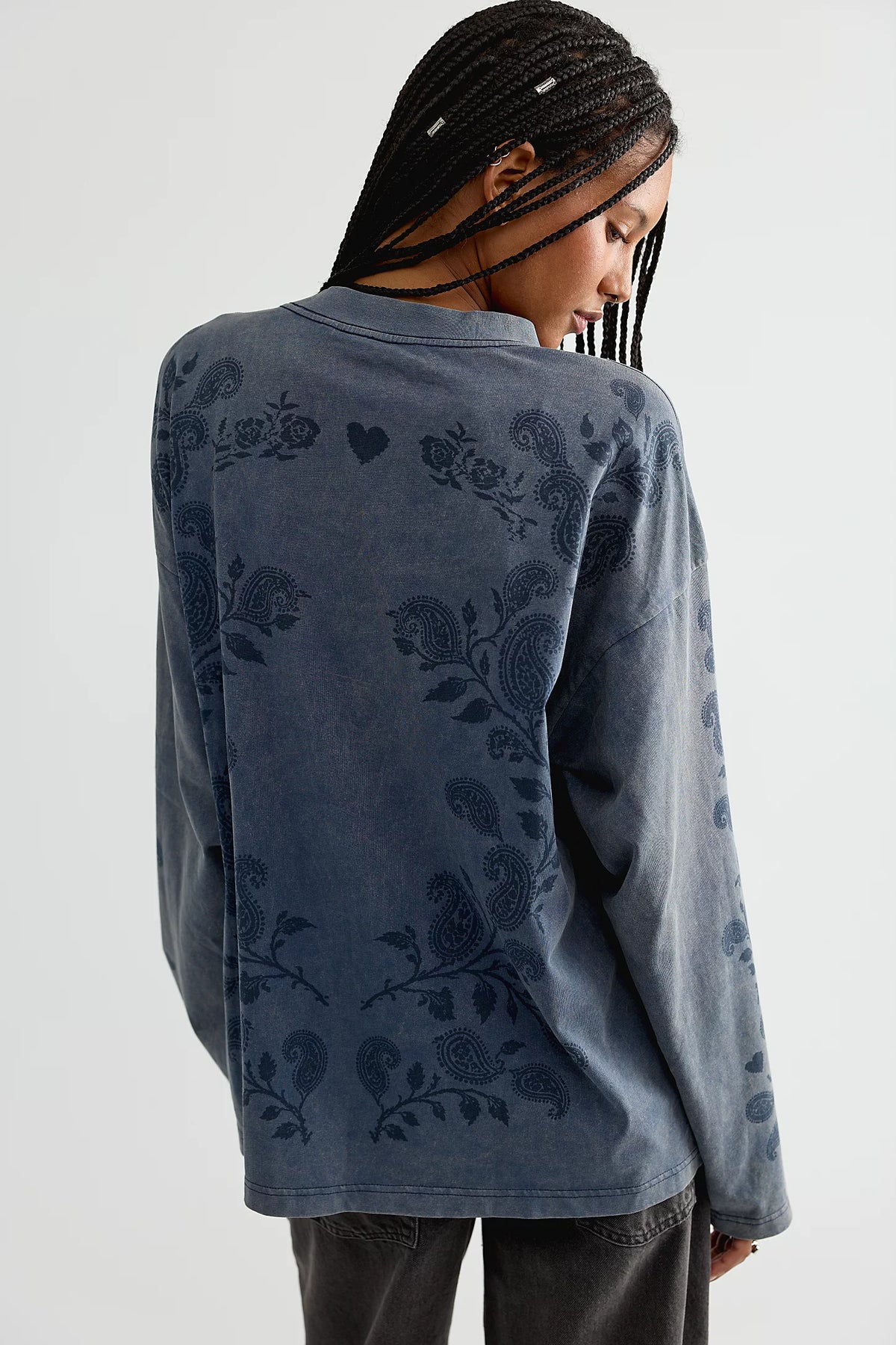 Paisley Long Sleeve Tee THE TALES