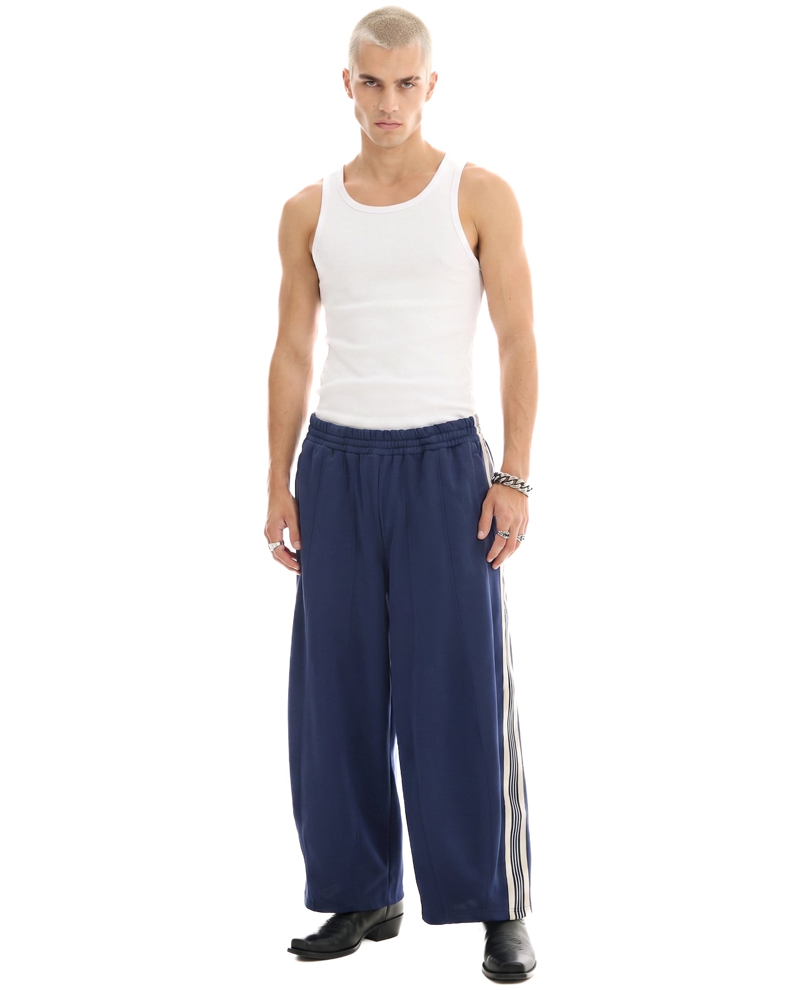 The Harajuku Navy Track Pant THE TALES
