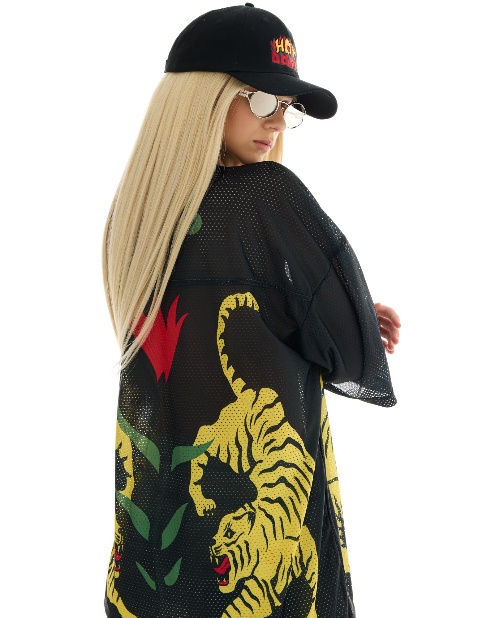 Crouching Tiger Football Jersey by THE TALES - side view