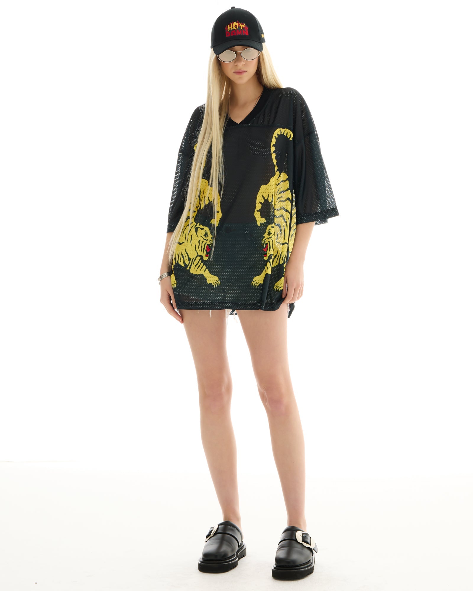 Crouching Tiger Football Jersey by THE TALES - front view