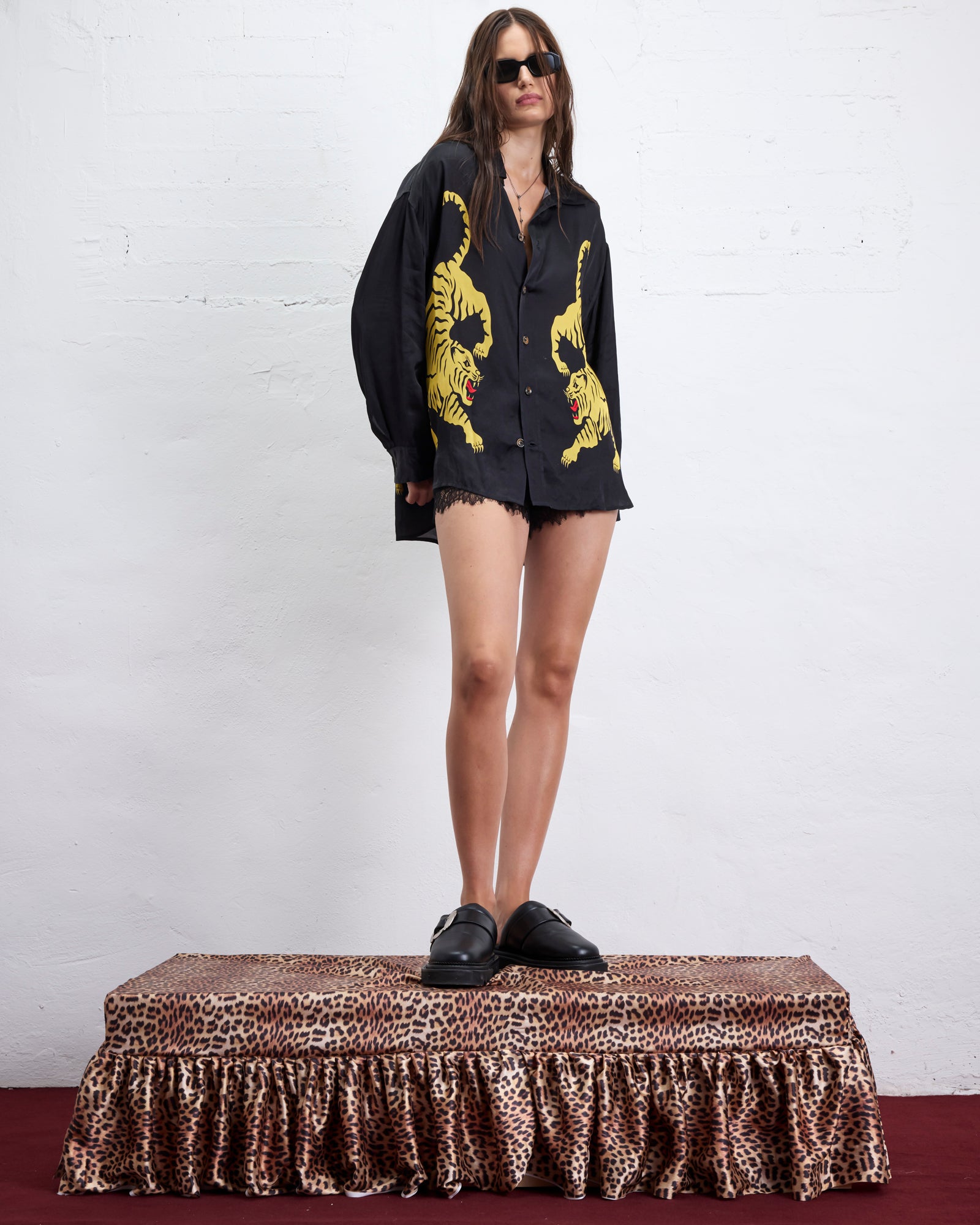 Crouching Tiger Long Sleeve Shirt
