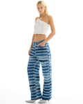 The Tales Reworked Panelled Denim Jeans
