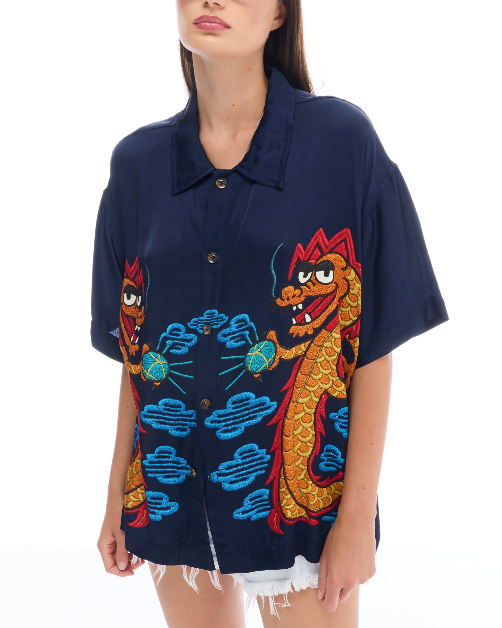 Lucky Dragon Oversized Shirt