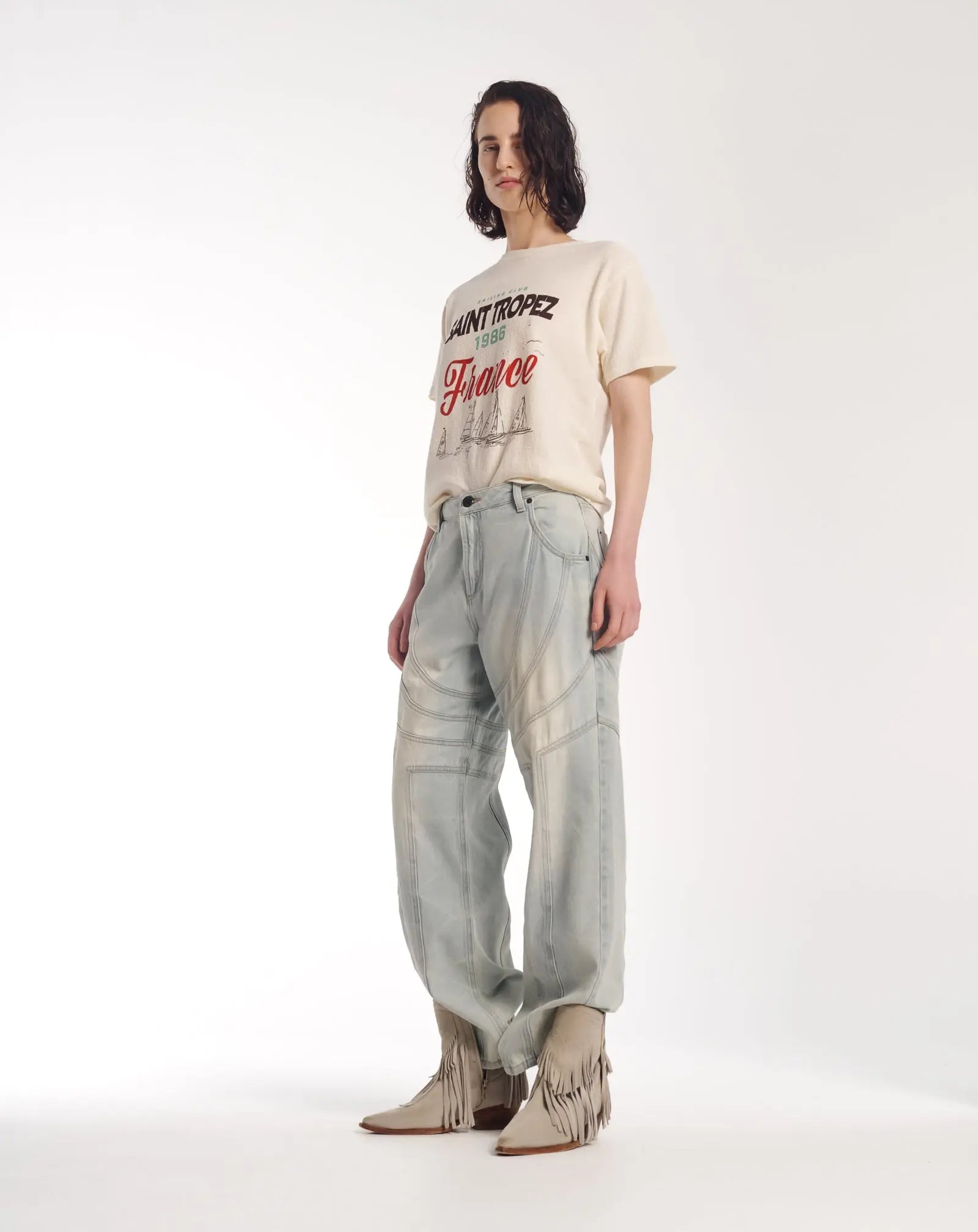Lucky Boy Jeans by THE TALES - side view