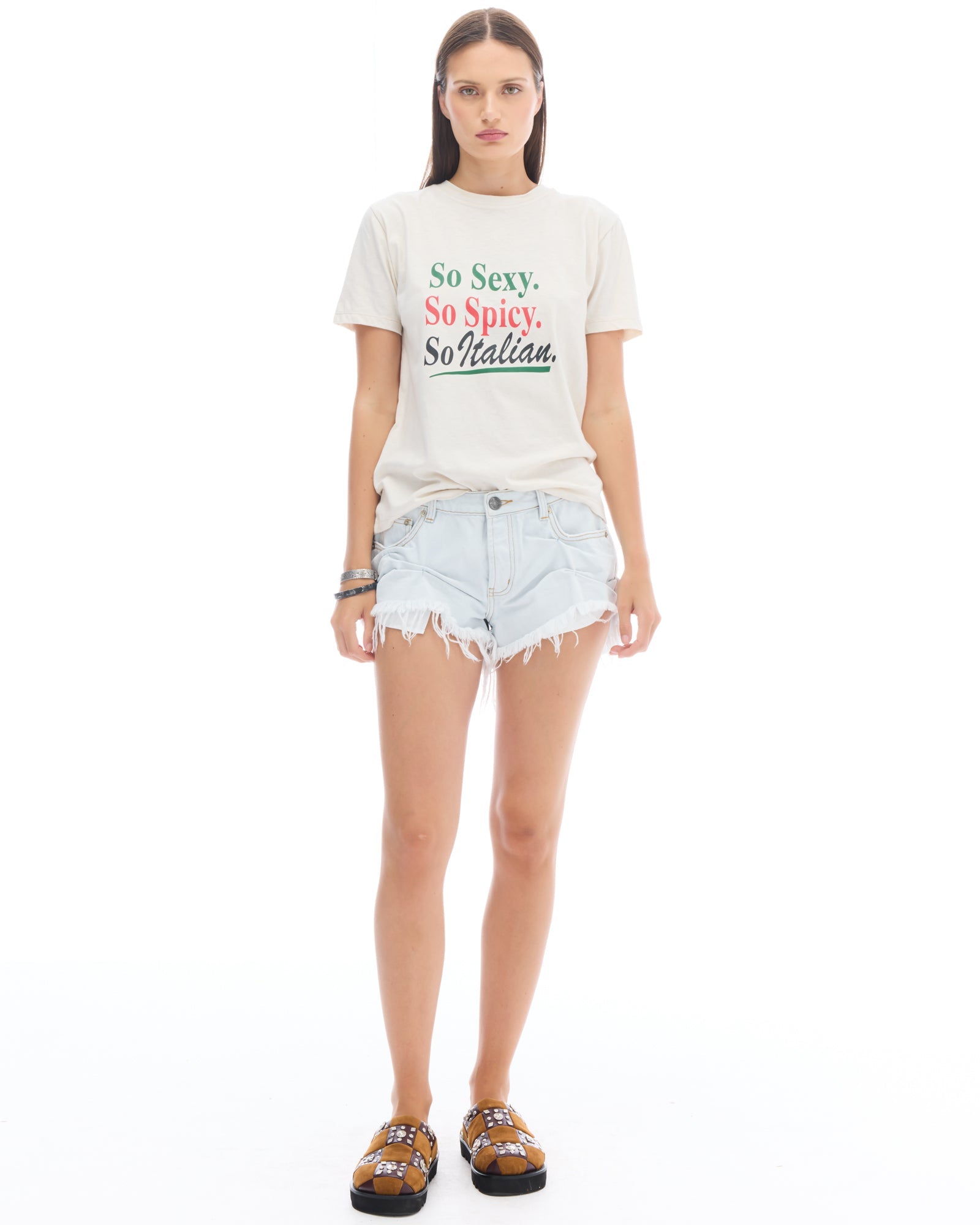 So Italian Hemp Fitted Tee THE TALES