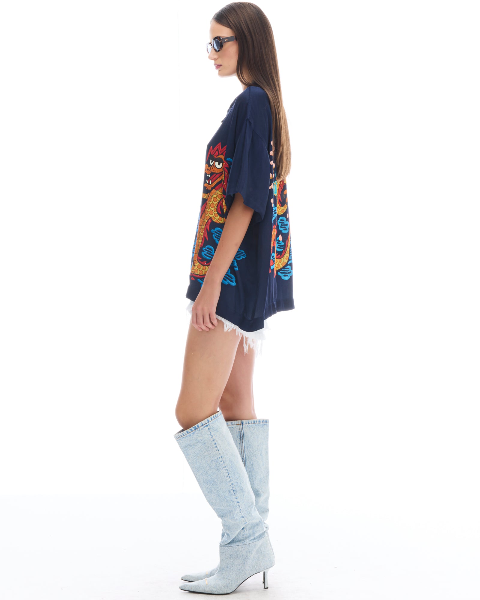 Lucky Dragon Oversized Shirt