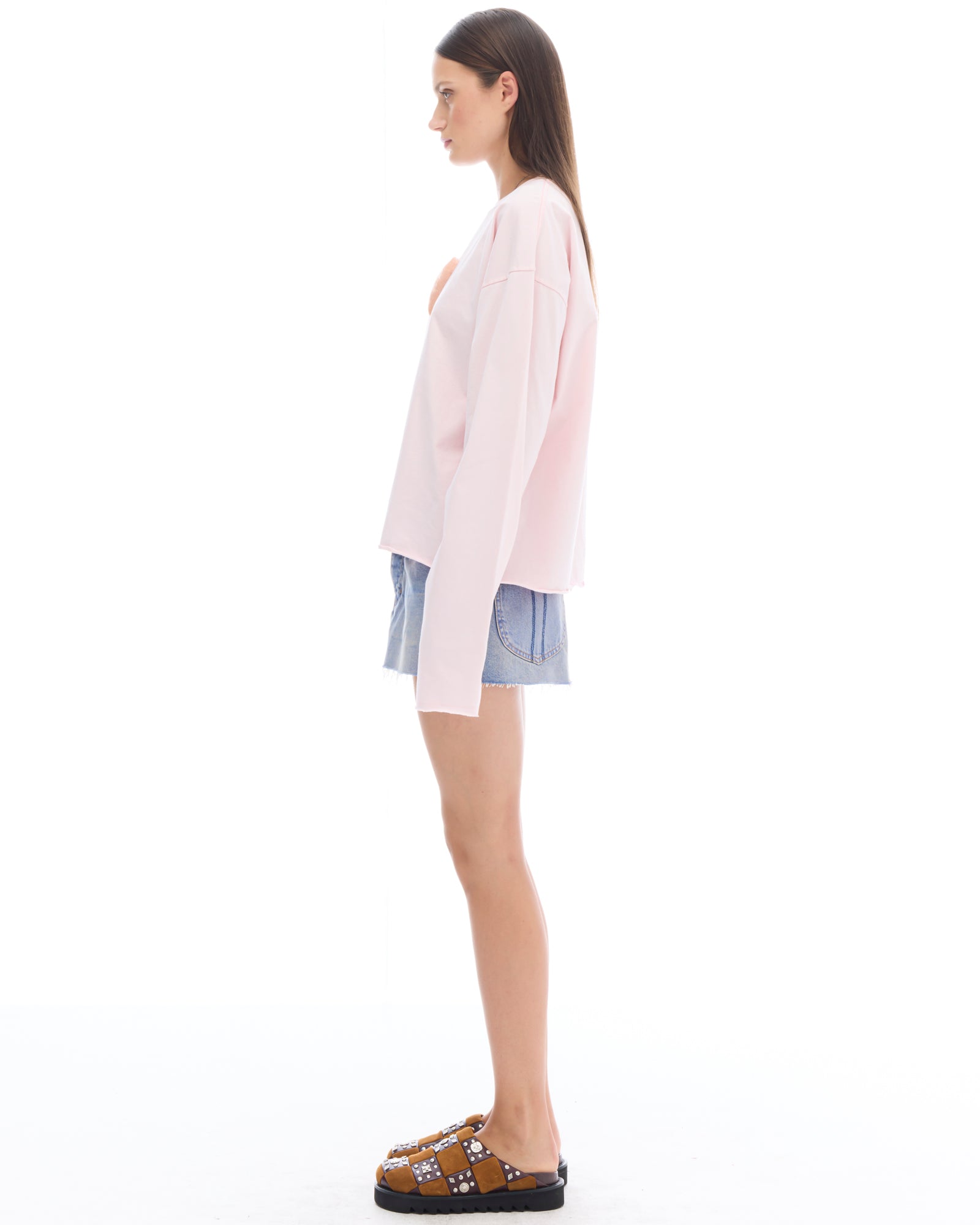 We Love Velvet Heart Long Sleeve Tee