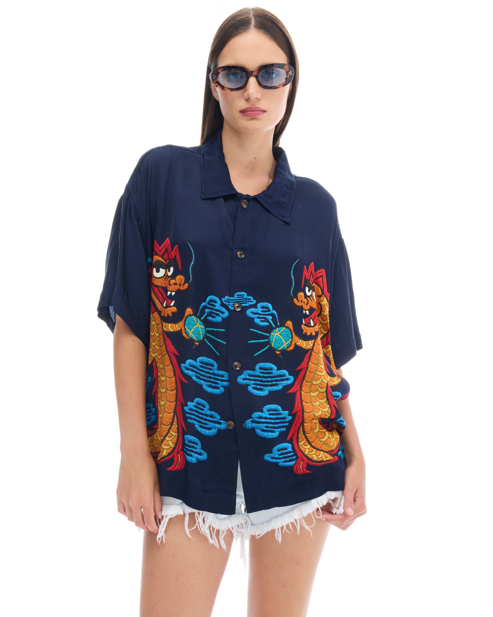 Lucky Dragon Oversized Shirt
