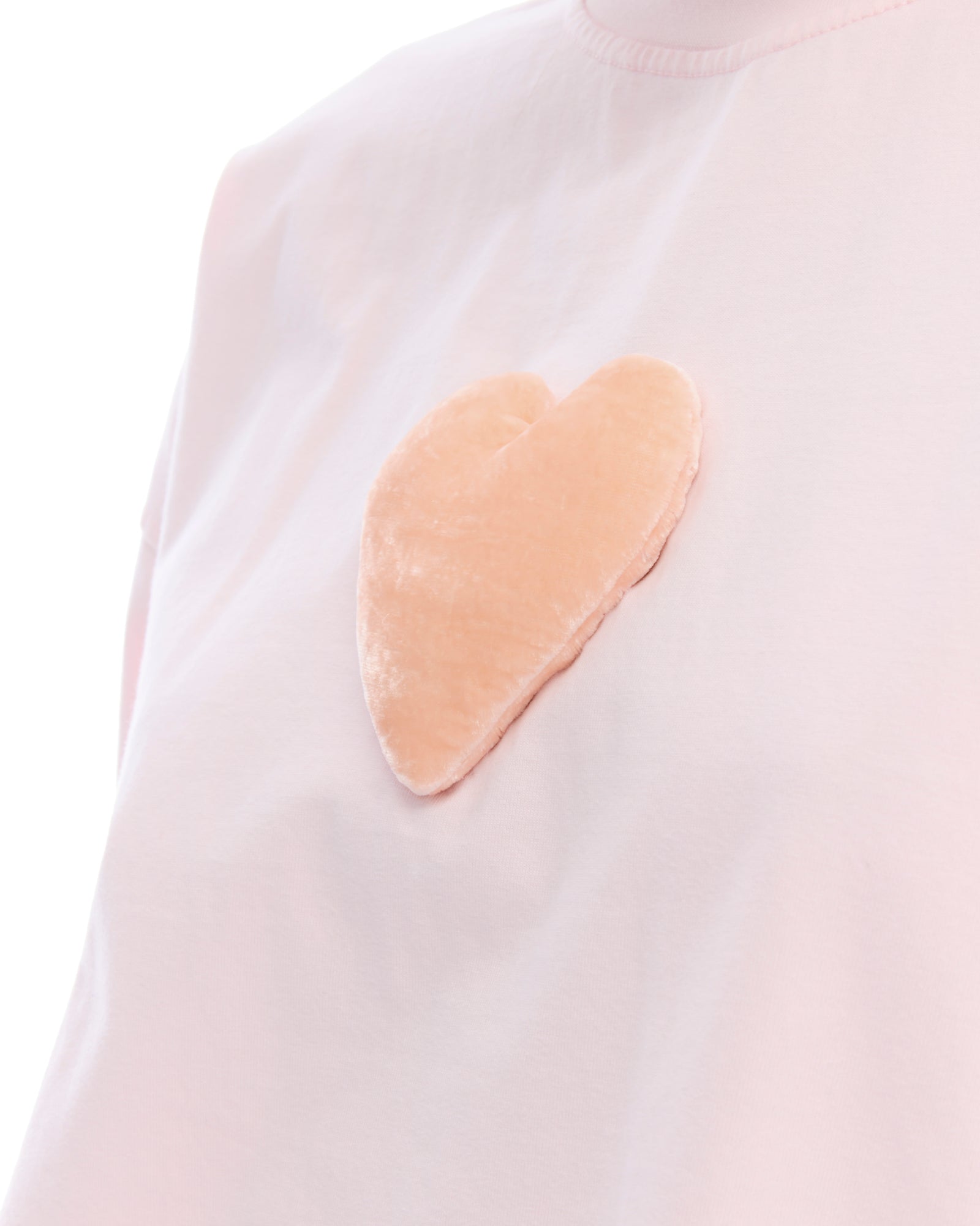 We Love Velvet Heart Long Sleeve Tee