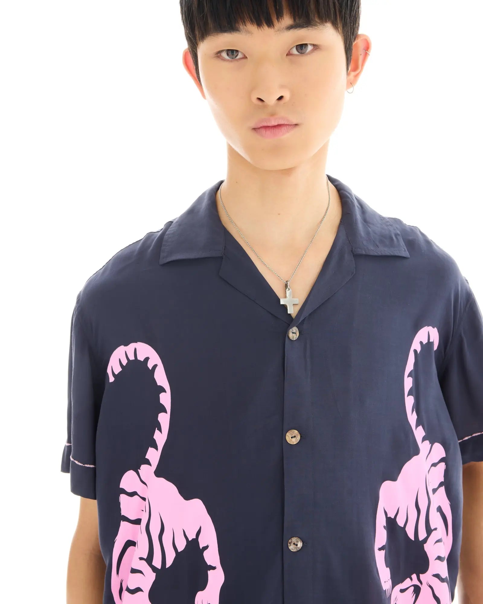 Crouching Tiger Camp Shirt by THE TALES - product photo