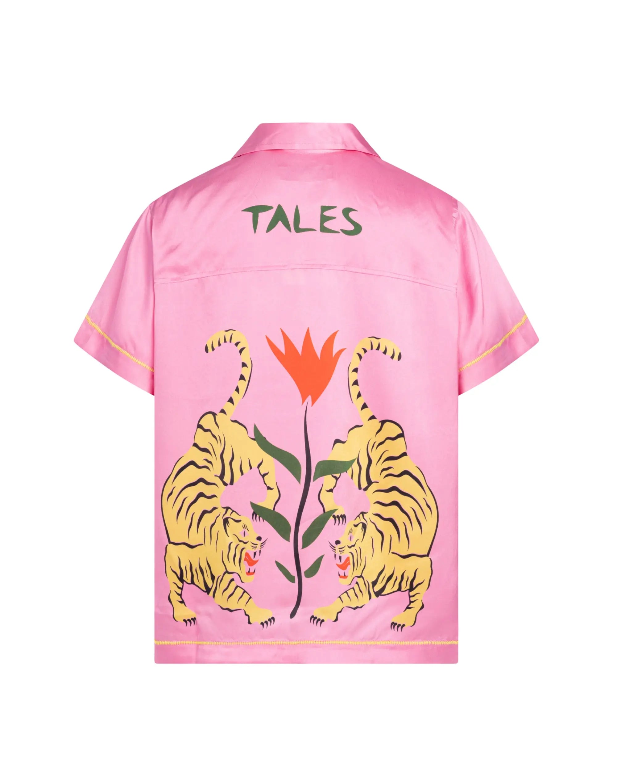 Crouching Tiger Silk Shirt by THE TALES - product photo